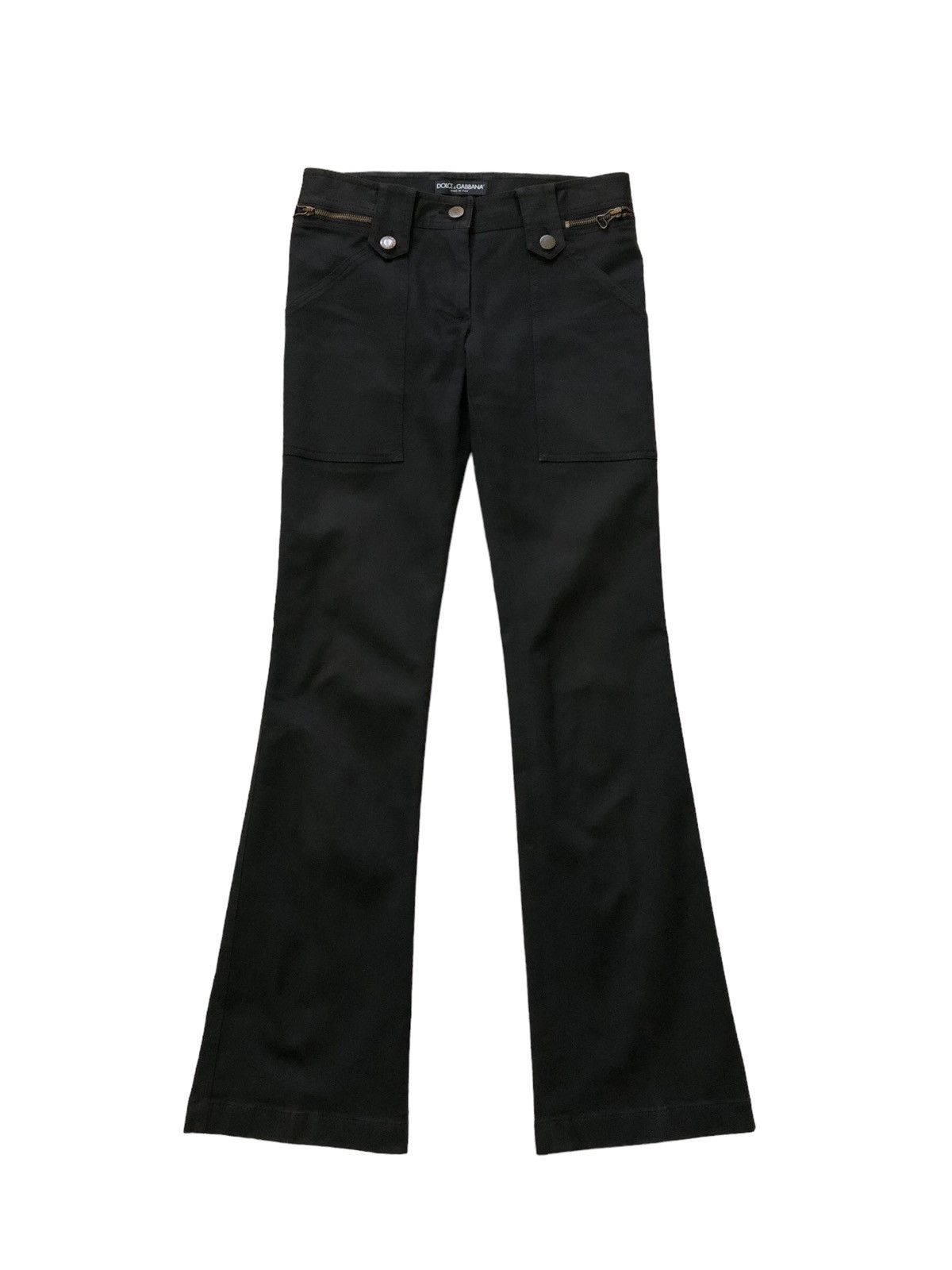 Dolce & Gabbana 2000s Dolce & Gabbana Carpenter flare Pant Size US 28 / EU 44 - 2 Thumbnail