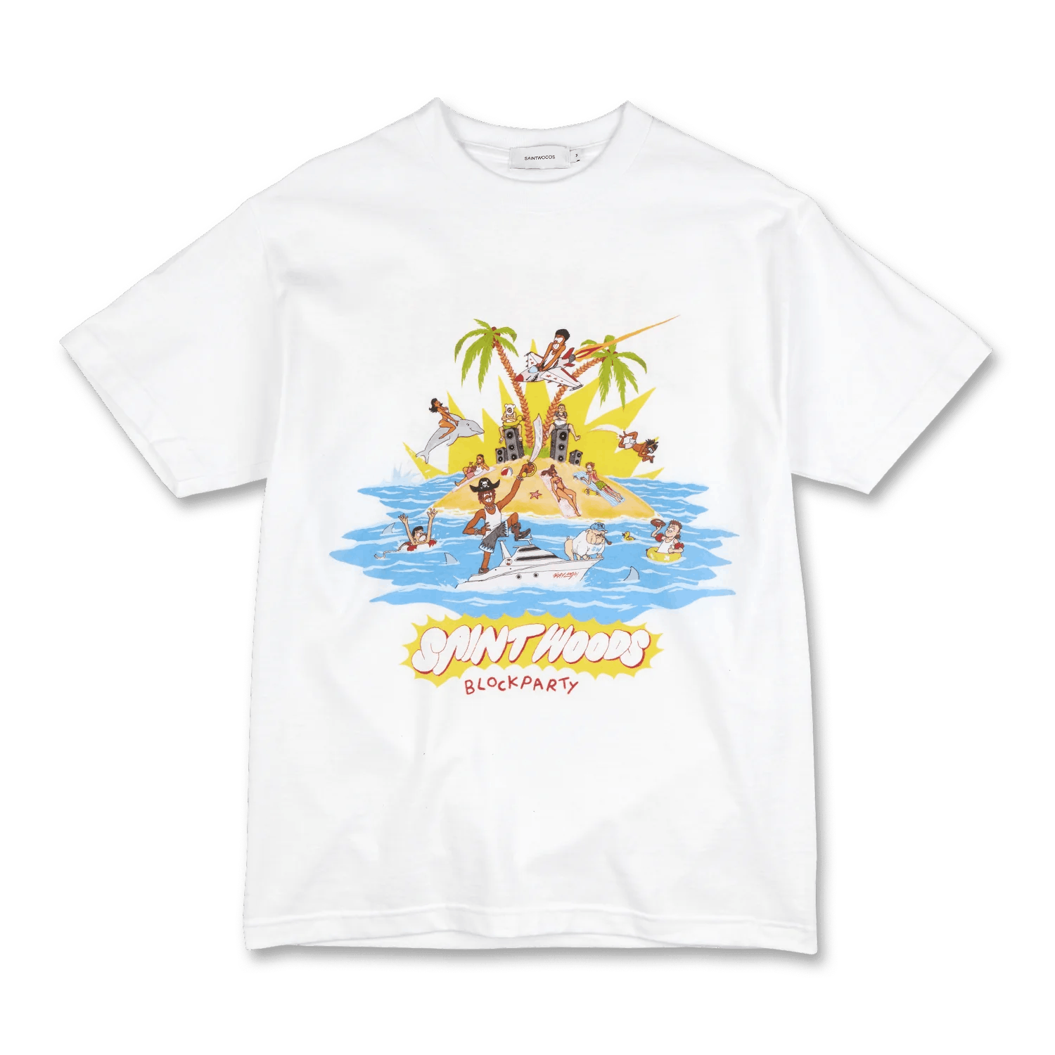 Saintwoods Saintwoods MURAL Festival Block Party T-Shirt Size US XL / EU 56 / 4 - 1 Thumbnail