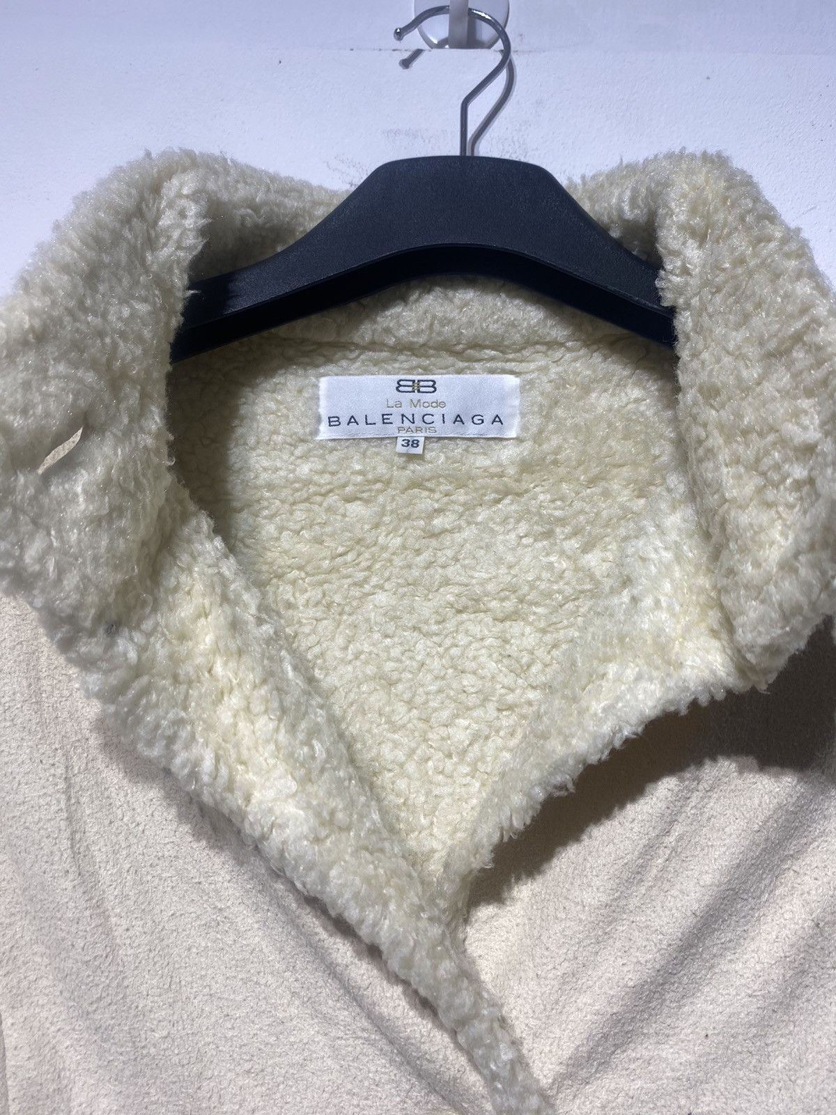 Vintage VINTAGE BALACIAGA FLEECE JECKET Size S / US 4 / IT 40 - 11 Thumbnail