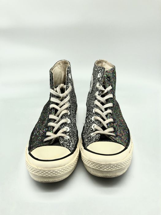 Converse JW ANDERSON BLACK GLITTER CONVERSE CHUCK TAYLOR ALL STAR