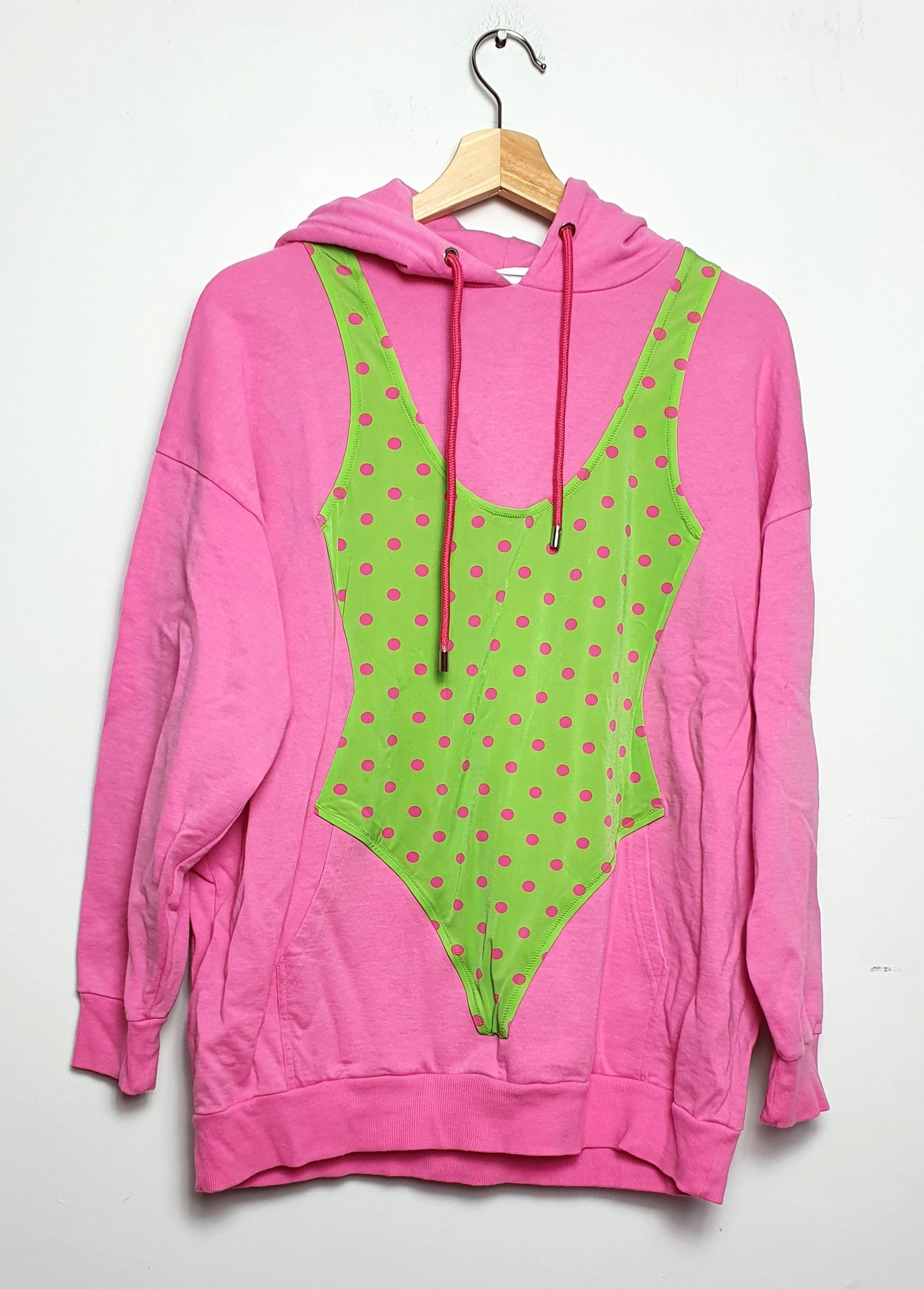 Moschino Couture swimsuit hoodie RARE!