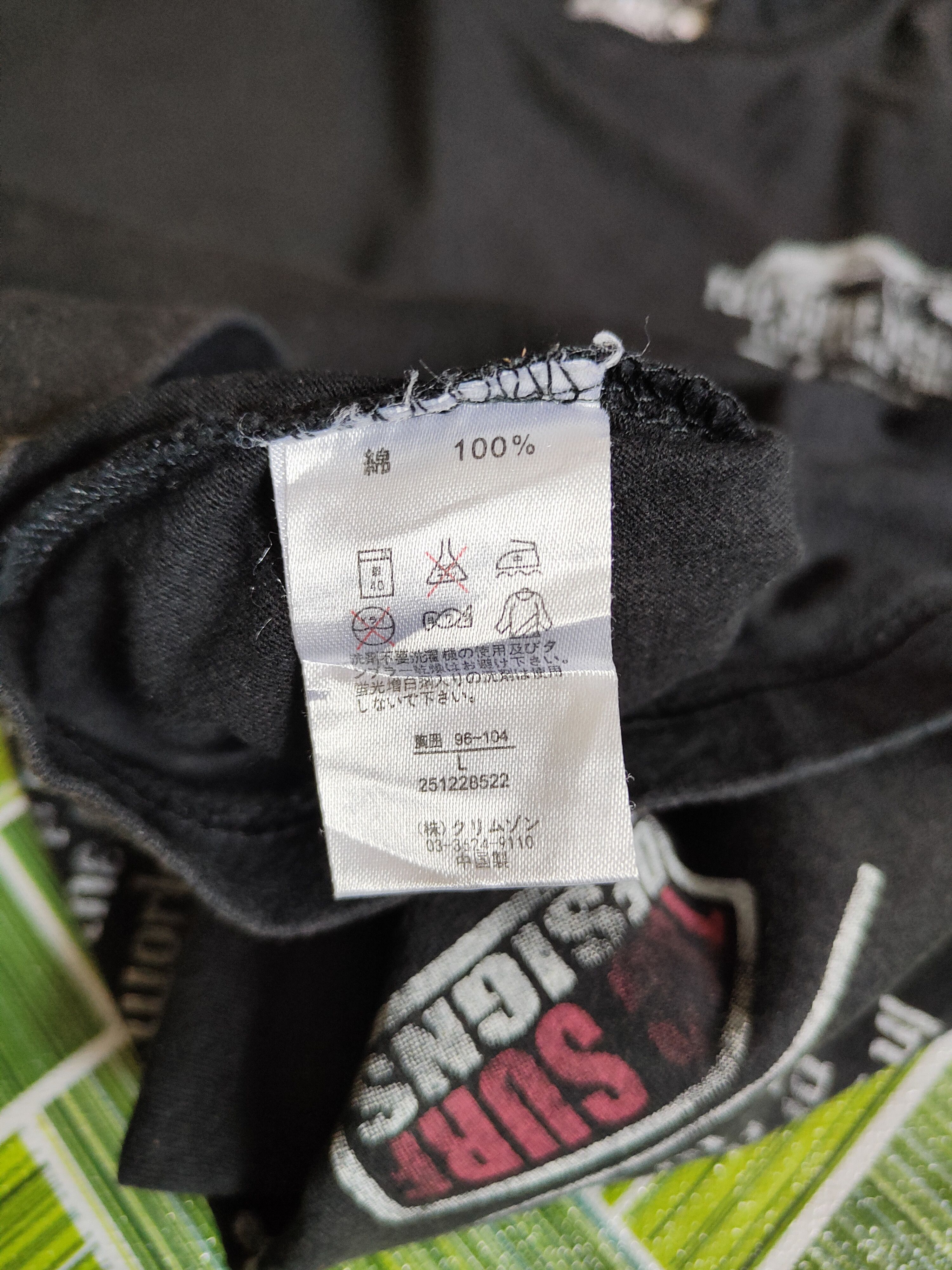 Japanese Brand T&C Surf Designs Black Short Sleeve T-shirt #S649 Size US L / EU 52-54 / 3 - 5 Thumbnail