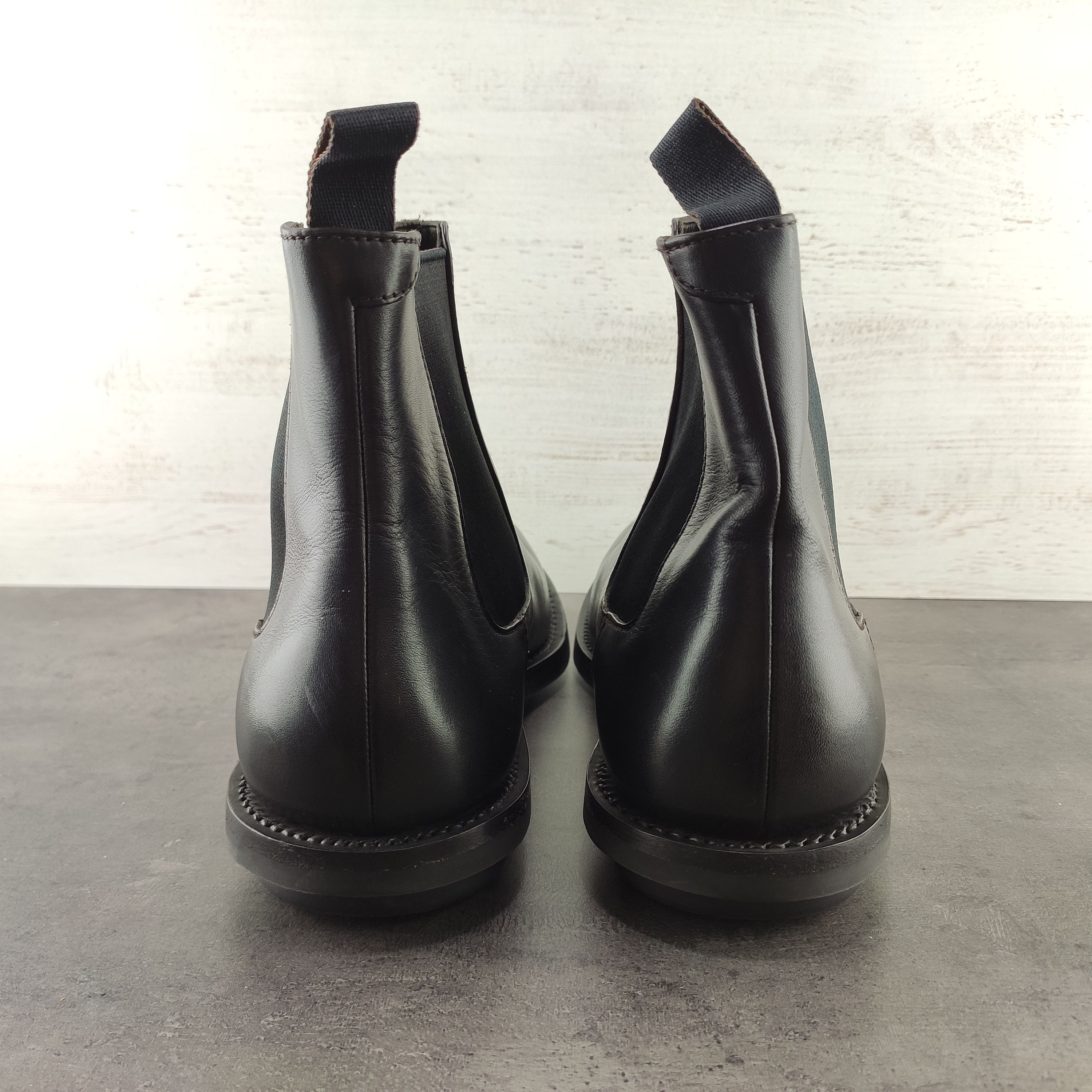 Prada Prada Chelsea Boots Black Leather Size US 12 / EU 45 - 5 Thumbnail