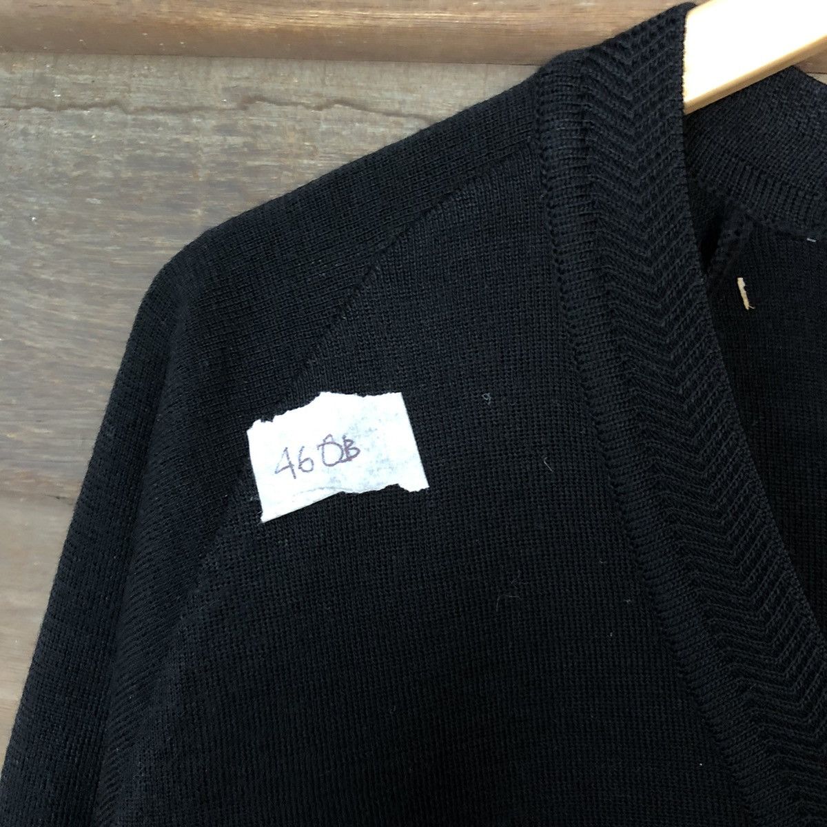 Japanese Brand Venticello vintage japan knitwear Black Cardigan #460B Size L / US 10 / IT 46 - 6 Thumbnail