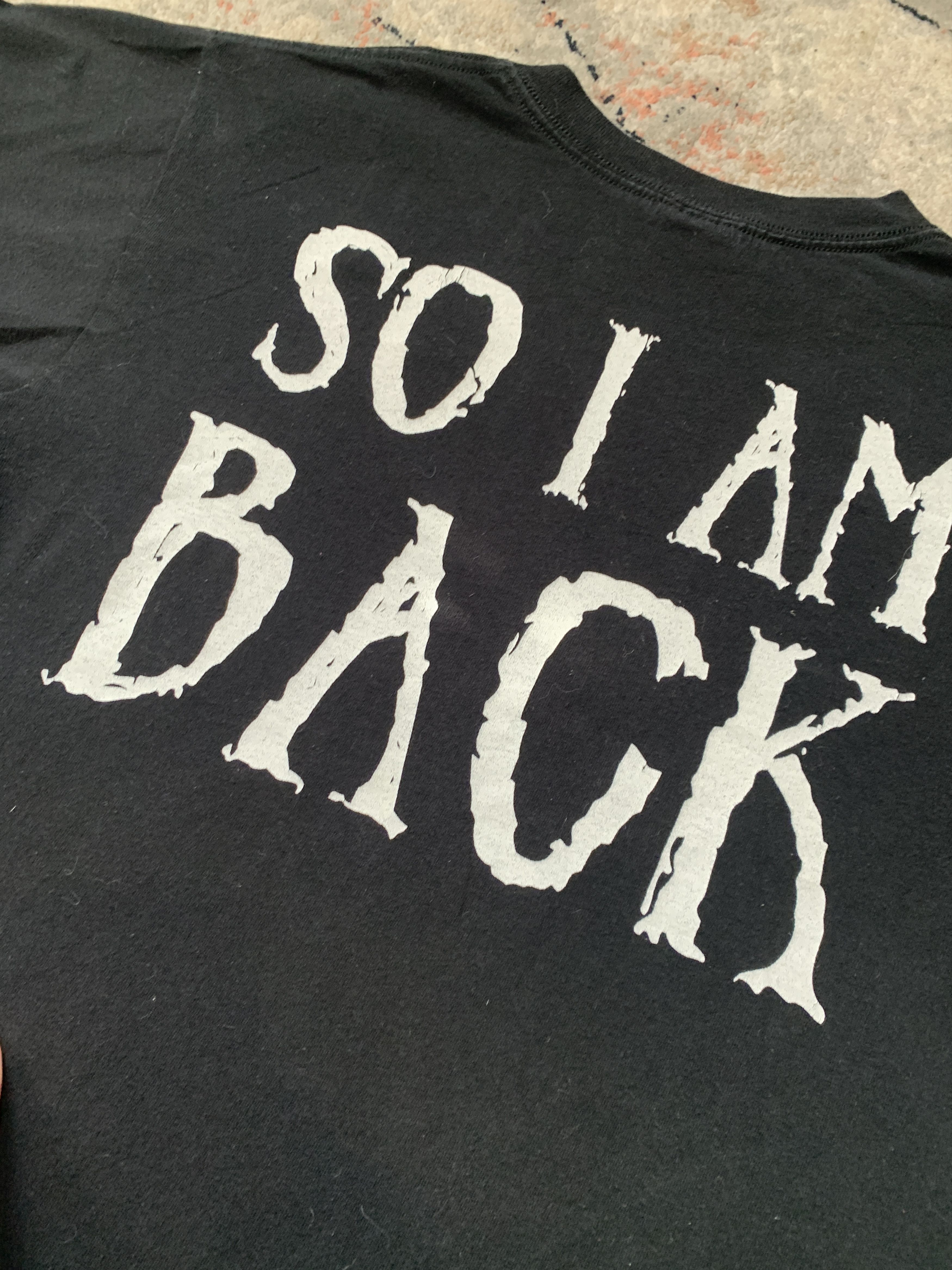 Band Tees × Vintage Vintage Hell Was Overloaded So I Am Back Tee Size US M / EU 48-50 / 2 - 9 Thumbnail