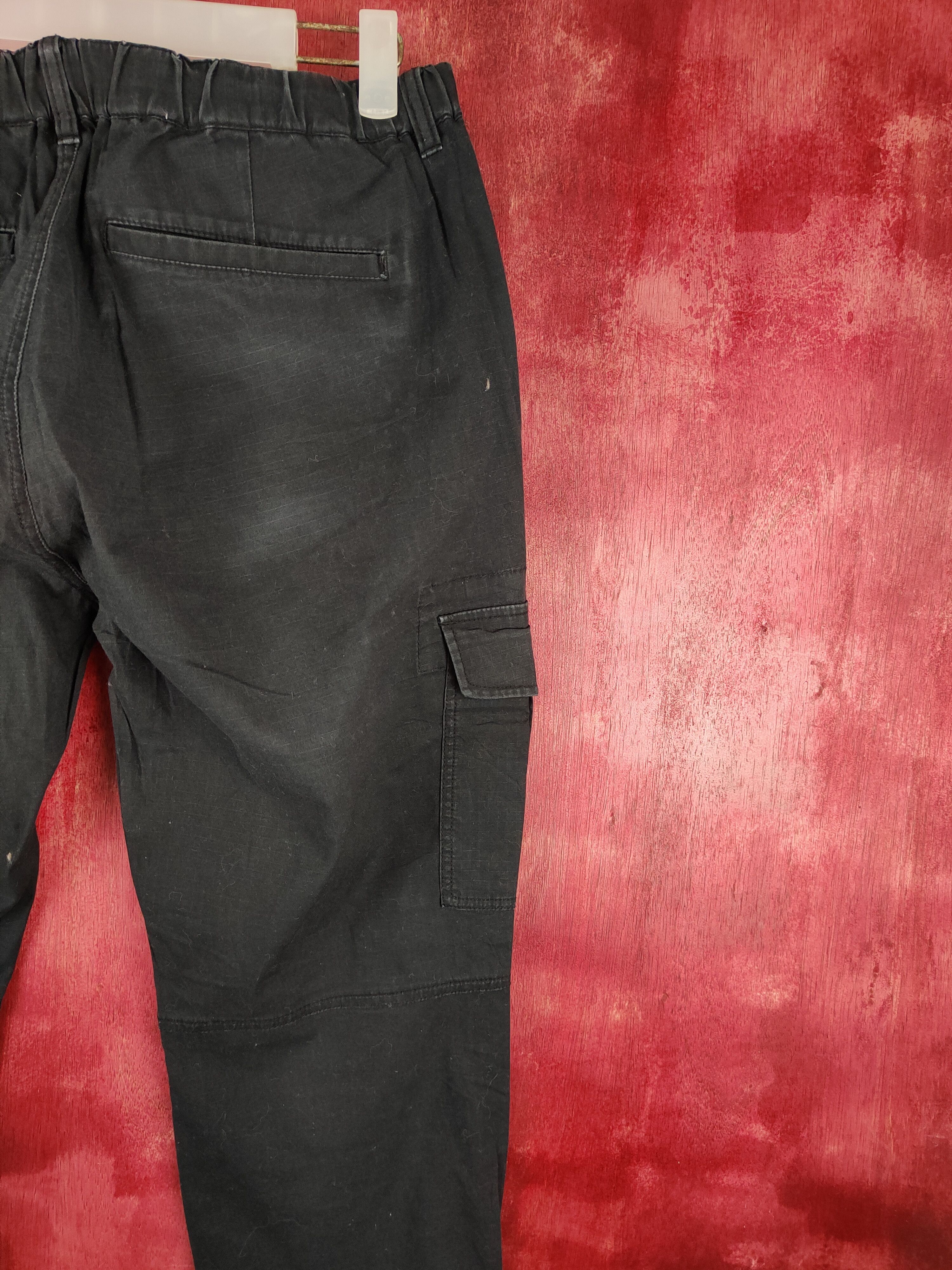 Japanese Brand DL Uniqlo Black Tactical jogger Cargo Pants #S701 Size US 30 / EU 46 - 10 Thumbnail