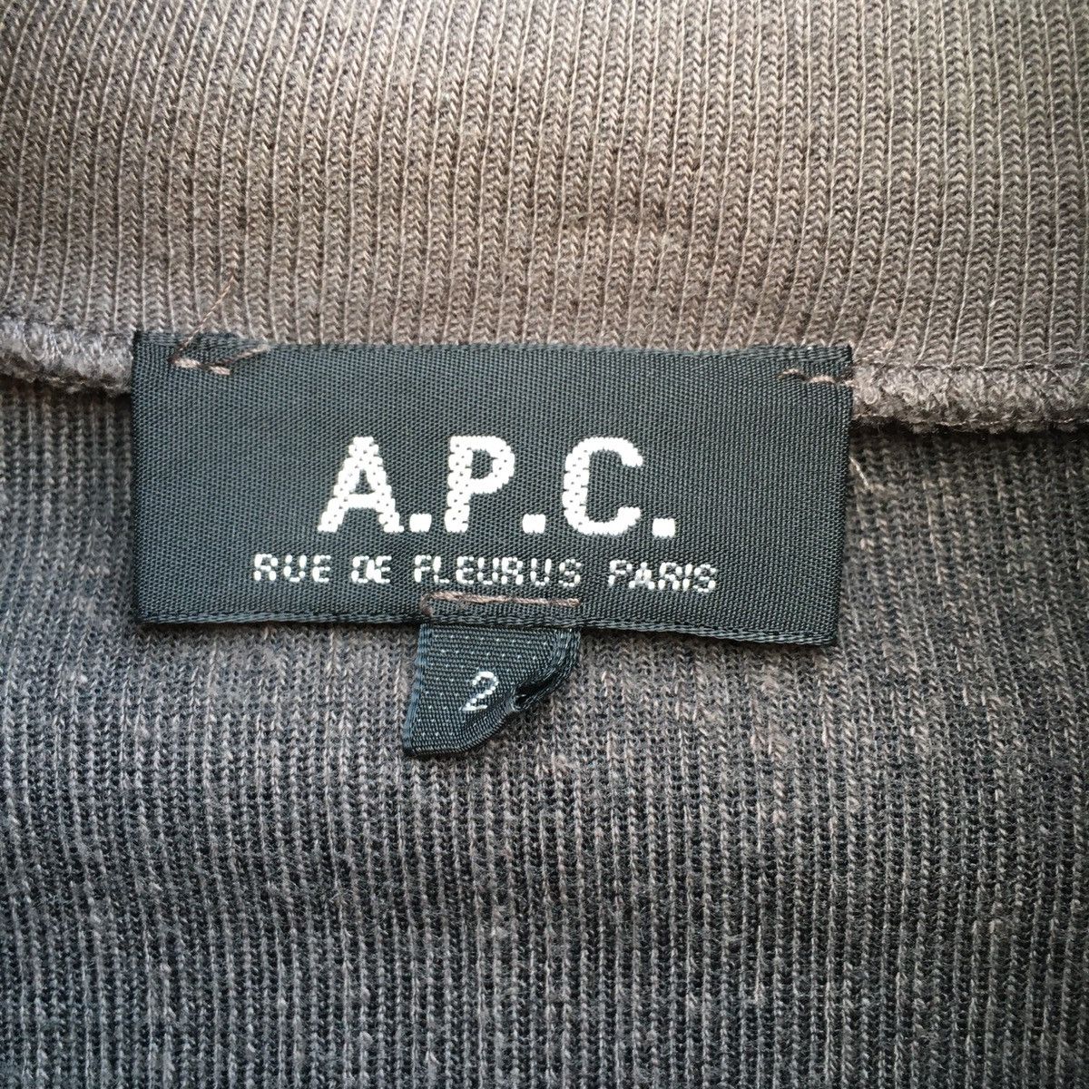 A.P.C. × Vintage Vintage APC Paris Corduroy Zip Up Jacket Size M / US 6-8 / IT 42-44 - 4 Thumbnail