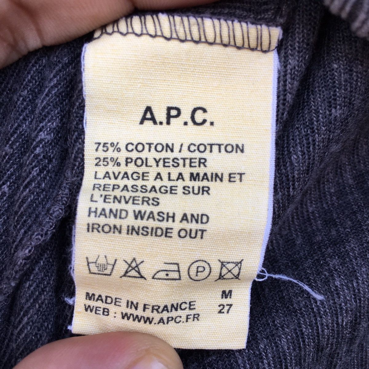 A.P.C. × Vintage Vintage APC Paris Corduroy Zip Up Jacket Size M / US 6-8 / IT 42-44 - 5 Thumbnail