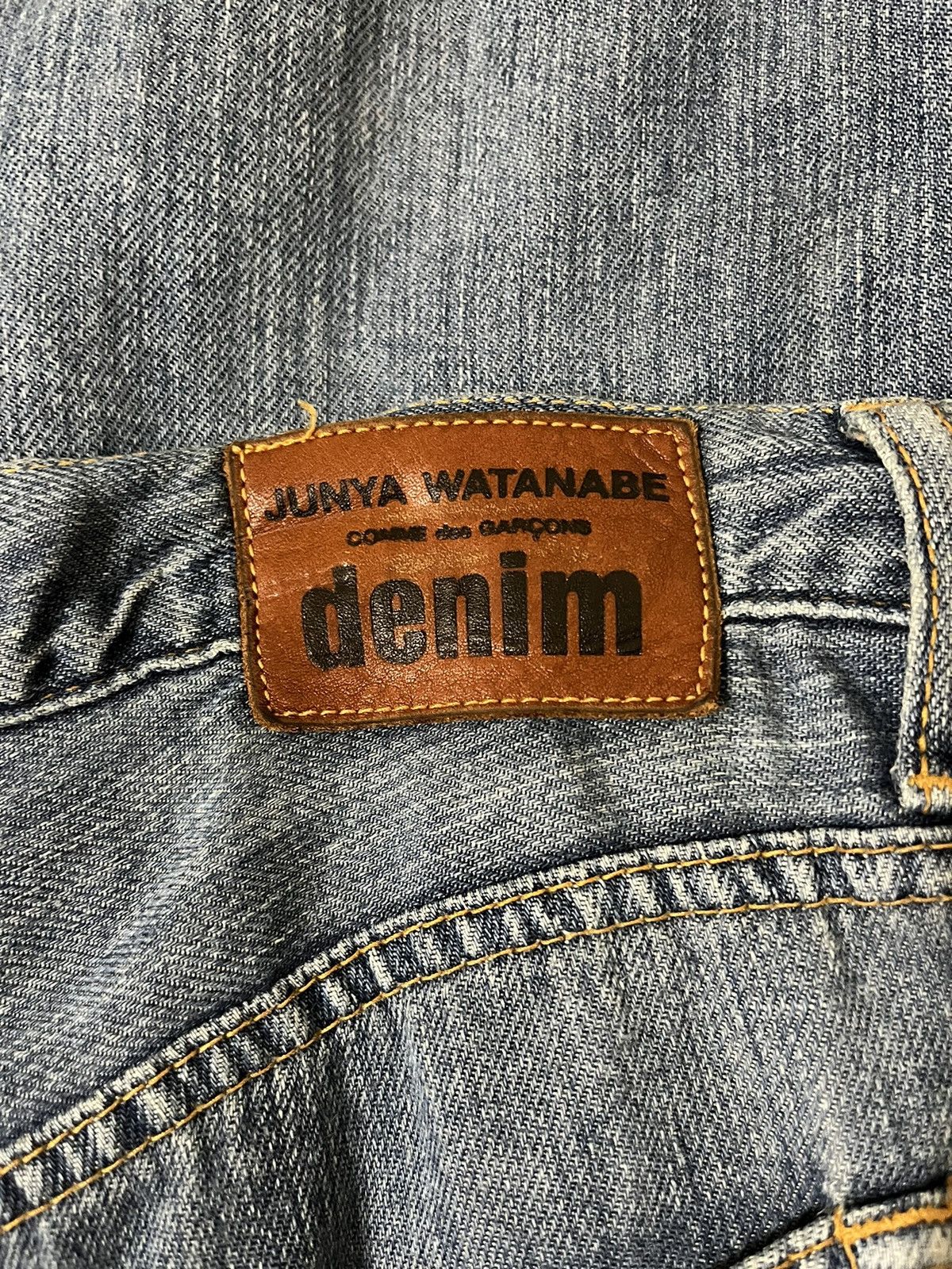 Comme des Garcons AW07 Raw Hem Jeans Size US 29 - 4 Thumbnail