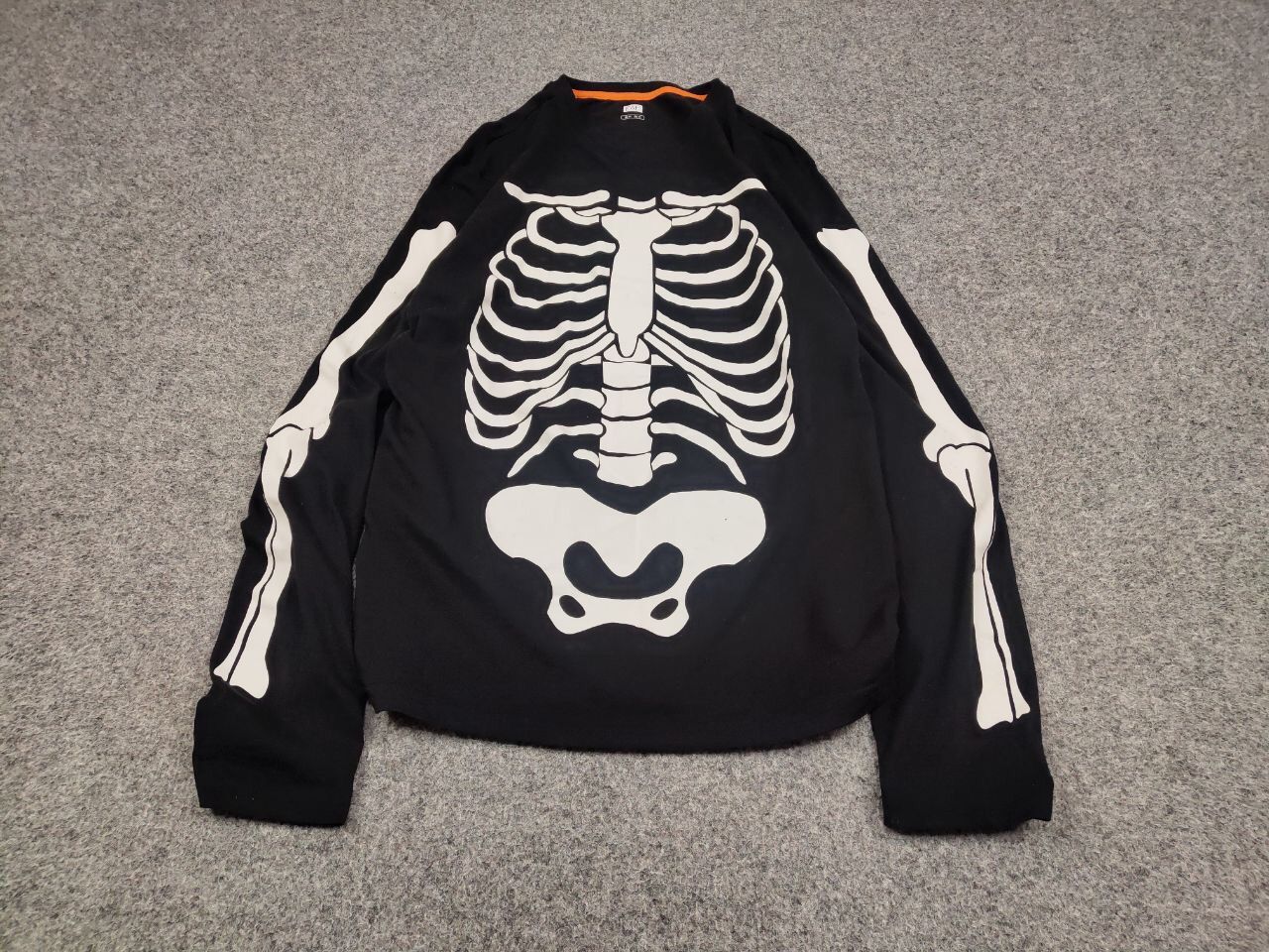 Japanese Brand Vintage Y2K Skeleton Japan Logo Black Light Long Sleeve Size US M / EU 48-50 / 2 - 2 Thumbnail