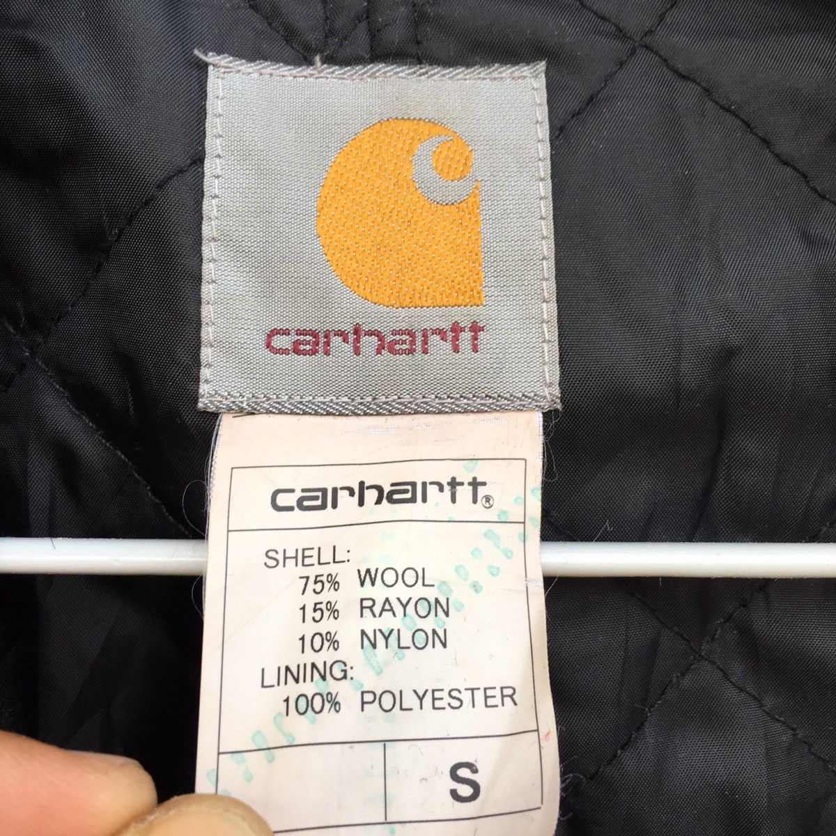 Carhartt × Vintage Vintage Carhartt Double Collar Plaid Jacket Size S / US 4 / IT 40 - 8 Thumbnail