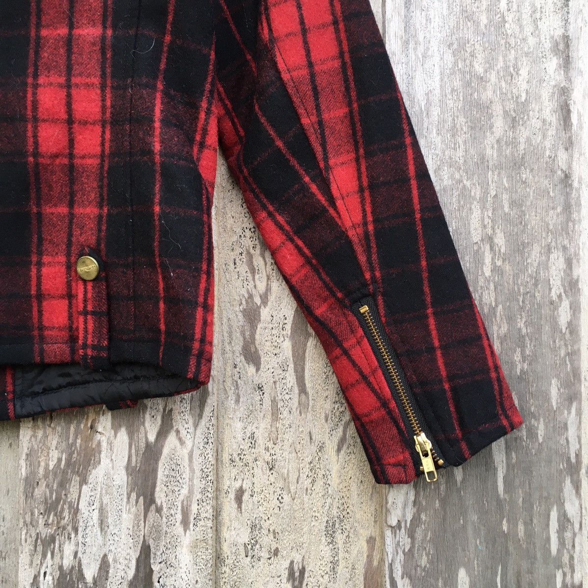 Carhartt × Vintage Vintage Carhartt Double Collar Plaid Jacket Size S / US 4 / IT 40 - 10 Thumbnail