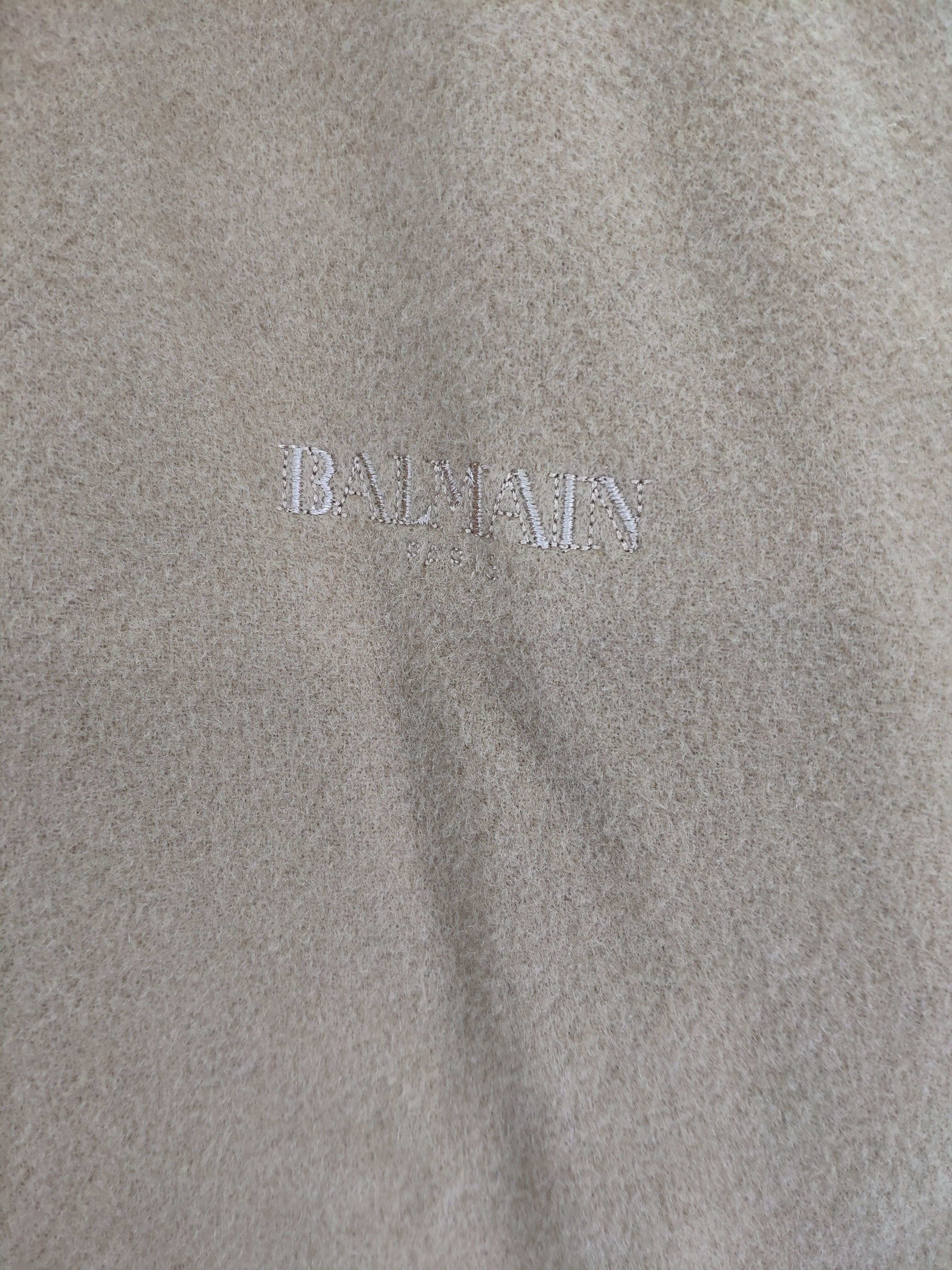 Balmain × Designer Vintage Balmain Bathrobe Wool Cardigan Size US M / EU 48-50 / 2 - 10 Thumbnail