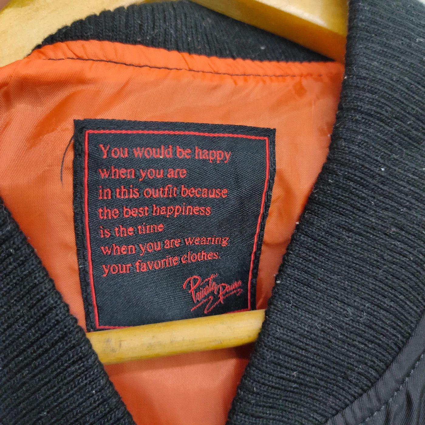Designer × Japanese Brand × Vintage Private Pause Bomber Jakcet / Flight JAcket Size US L / EU 52-54 / 3 - 6 Thumbnail