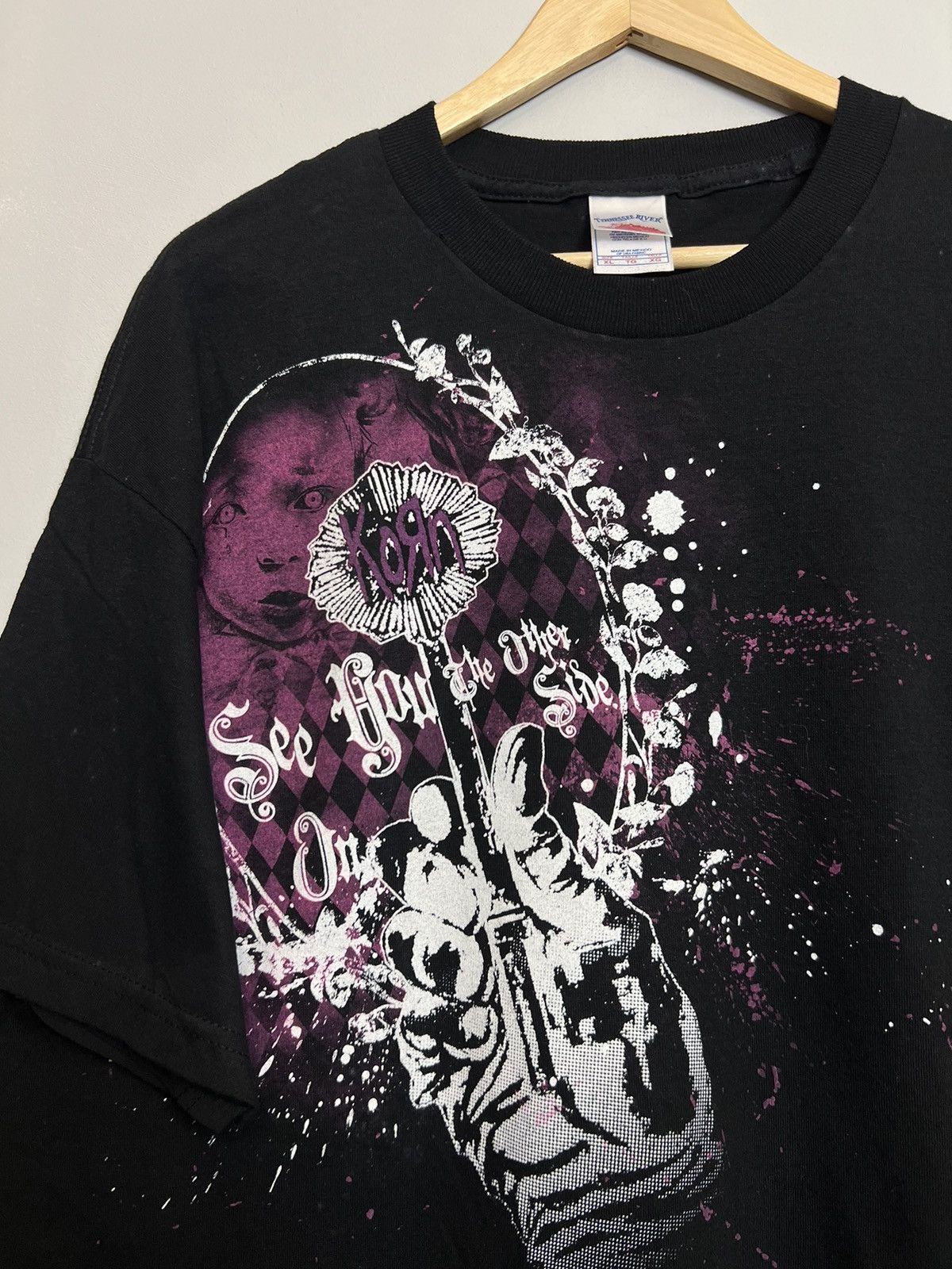 Band Tees Vintage 2000s Korn See You On The Other Side Band T Shirt Size US XL / EU 56 / 4 - 2 Thumbnail