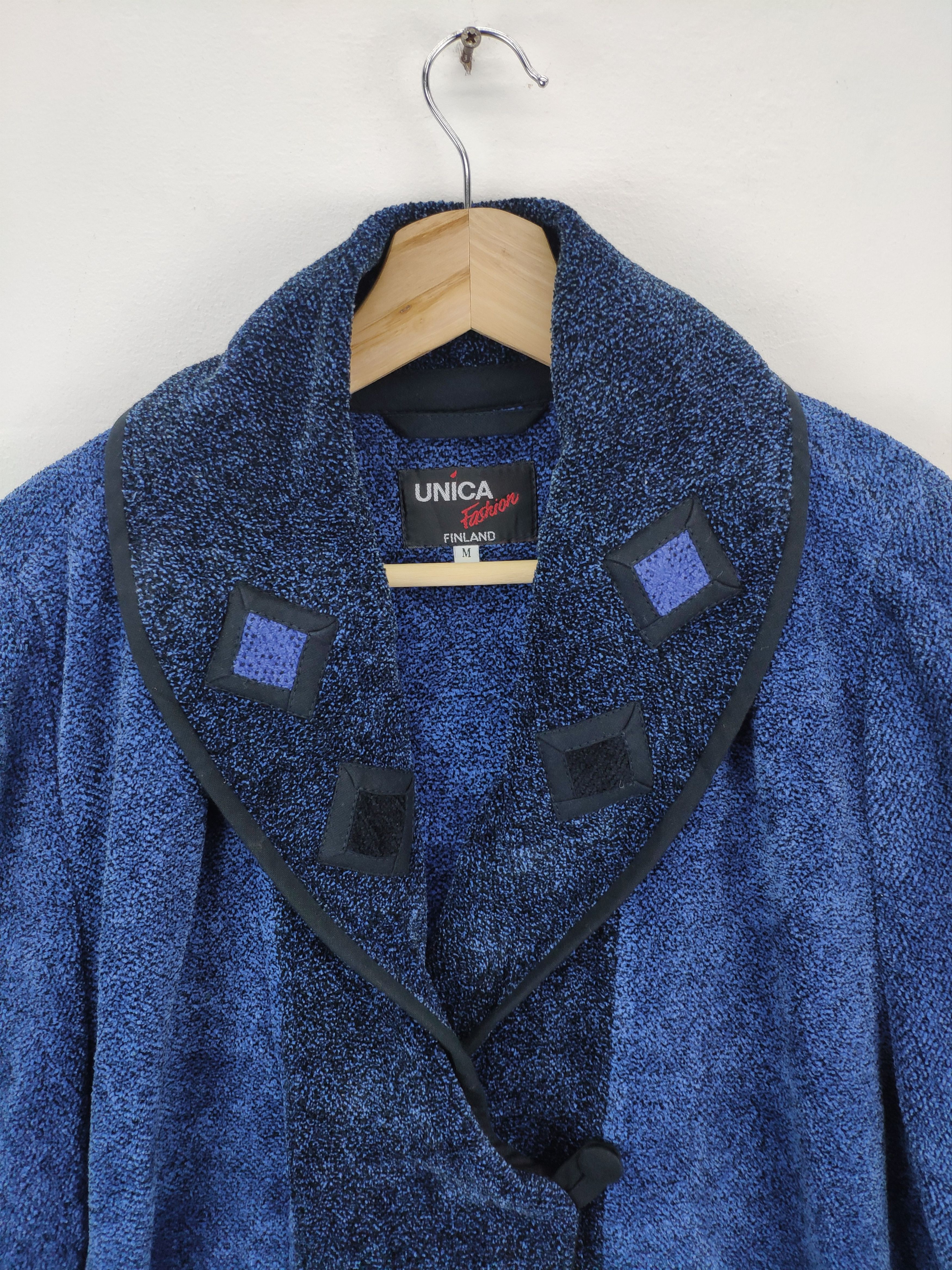 Vintage Vintage Cardigan Shawl Collar by UNICA Made In Finland Size M / US 6-8 / IT 42-44 - 12 Thumbnail