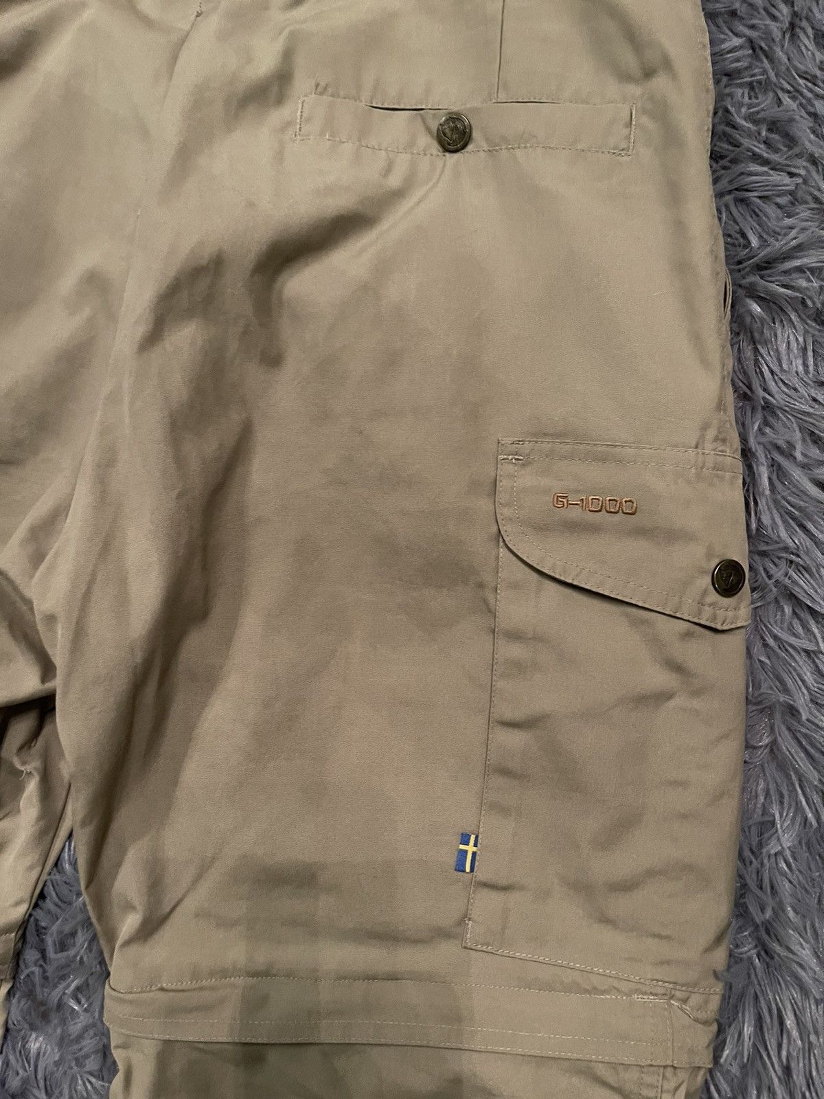 Fjallraven × Vintage Fjallraven g-1000 waxed cotton pants Size US 34 / EU 50 - 18 Thumbnail