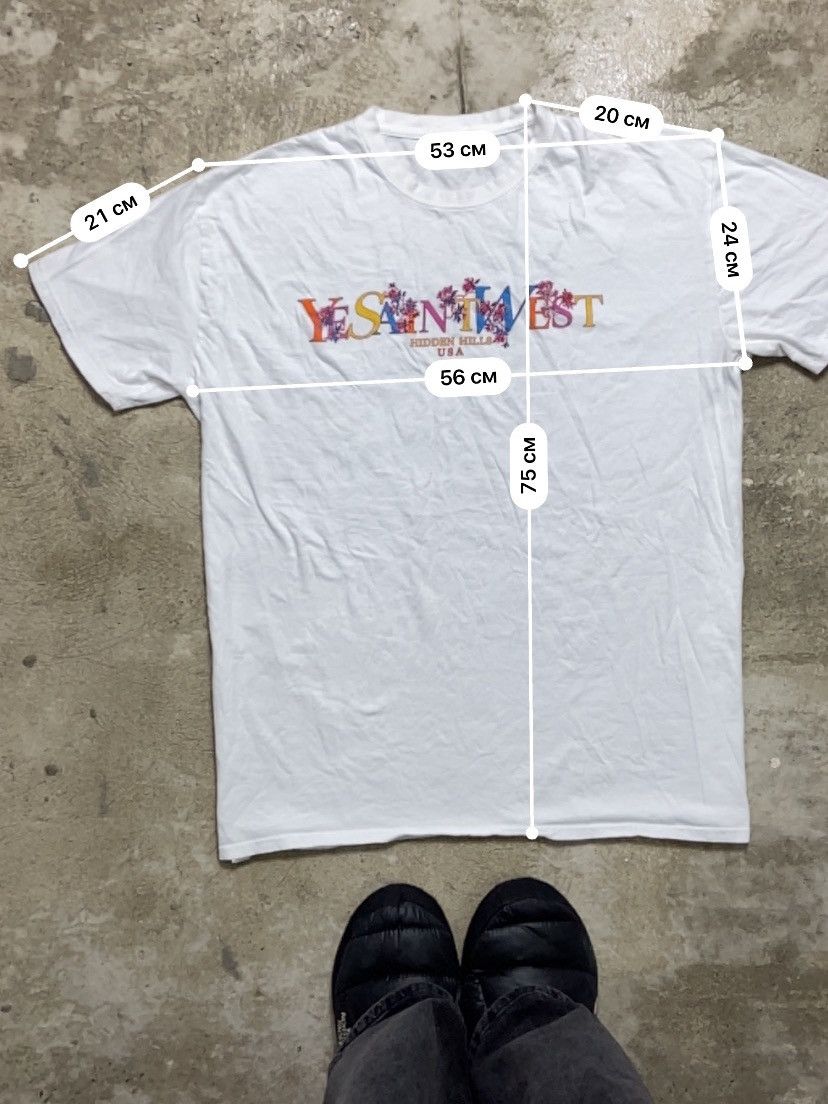 Vintage YeSaintWest - RARE Y2K BOXY FIT TEE - № 170 Size US L / EU 52-54 / 3 - 5 Thumbnail