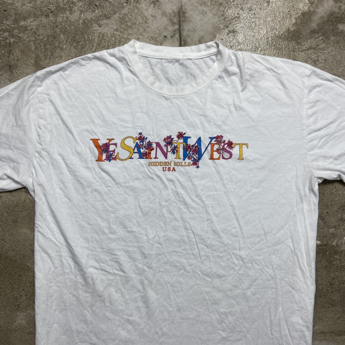 Vintage YeSaintWest - RARE Y2K BOXY FIT TEE - № 170 Size US L / EU 52-54 / 3 - 2 Thumbnail