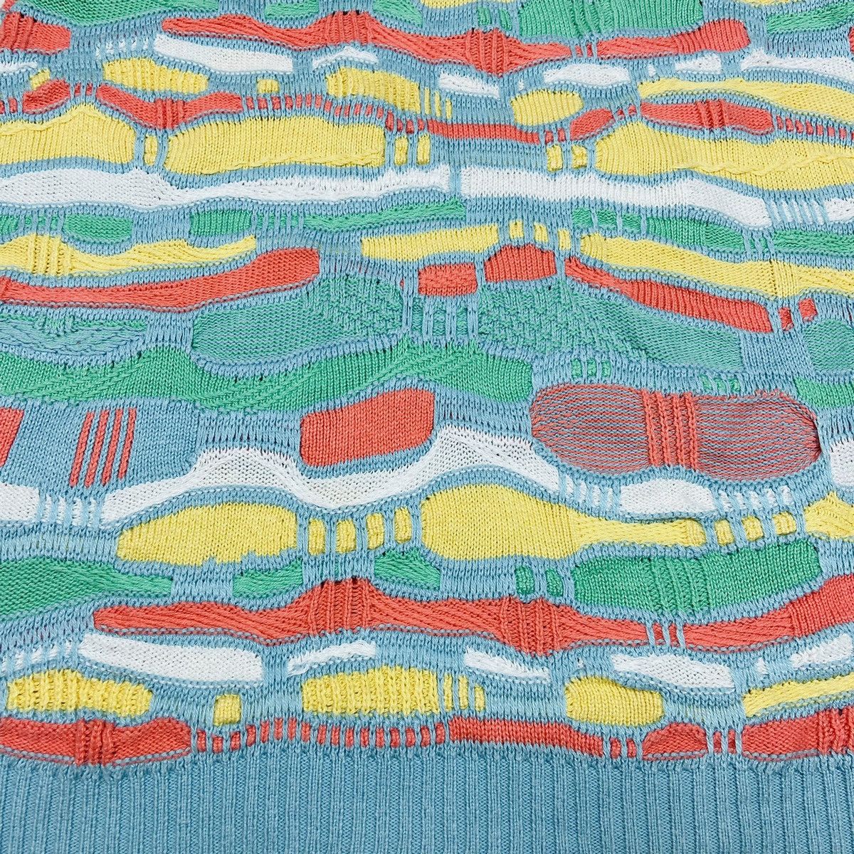Vintage 1990s 3D COOGI STYLE RARE KNITTED SWEATER - № 1105 Size US L / EU 52-54 / 3 - 9 Thumbnail