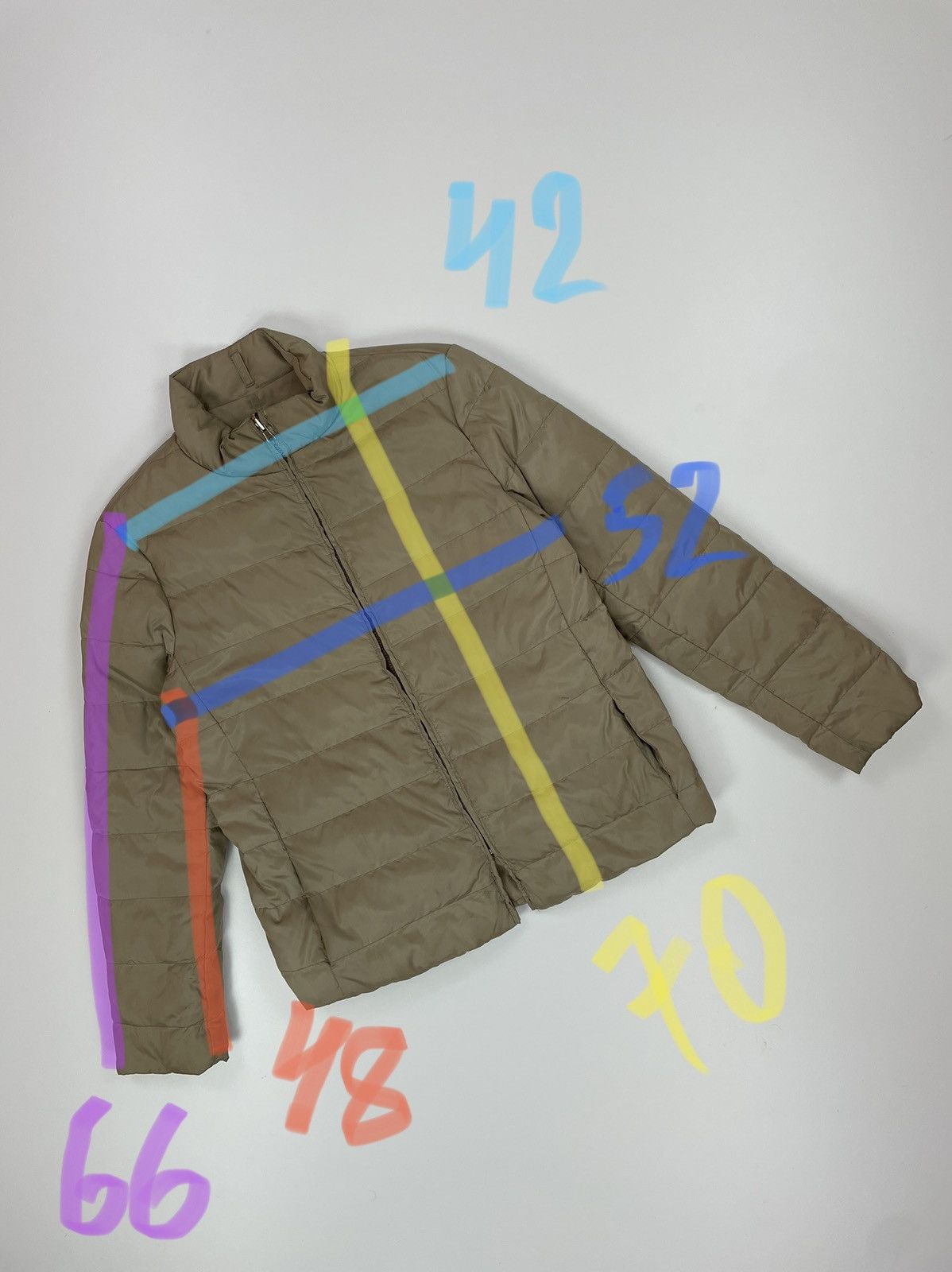 Max Mara S MaxMara revisible down beige jacket size 46 Size XL / US 12-14 / IT 48-50 - 21 Thumbnail