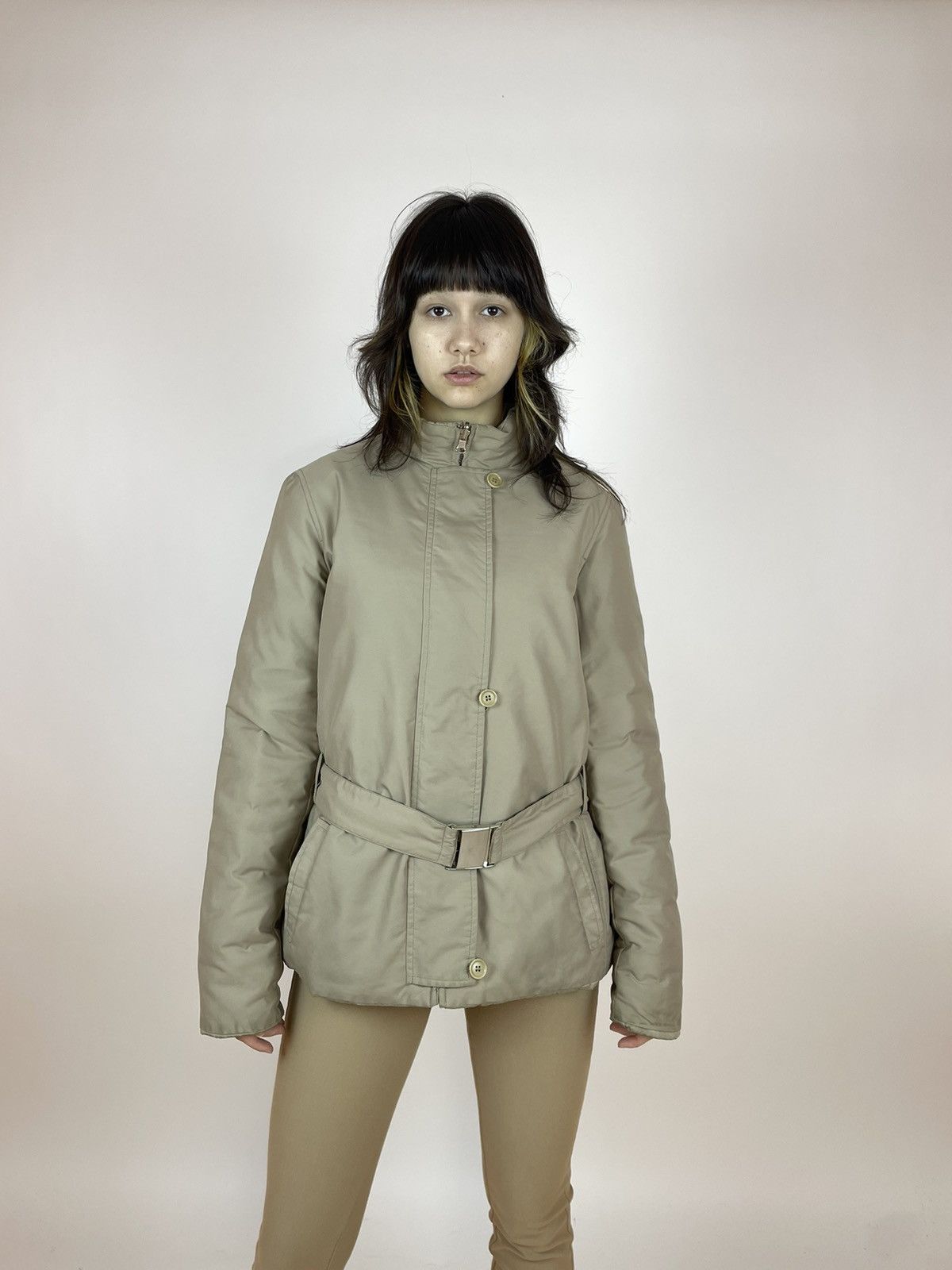 ジャケット Max Mara S Jackets Beige Max Mara × Streetwear S MaxMara revisible down beige jacket