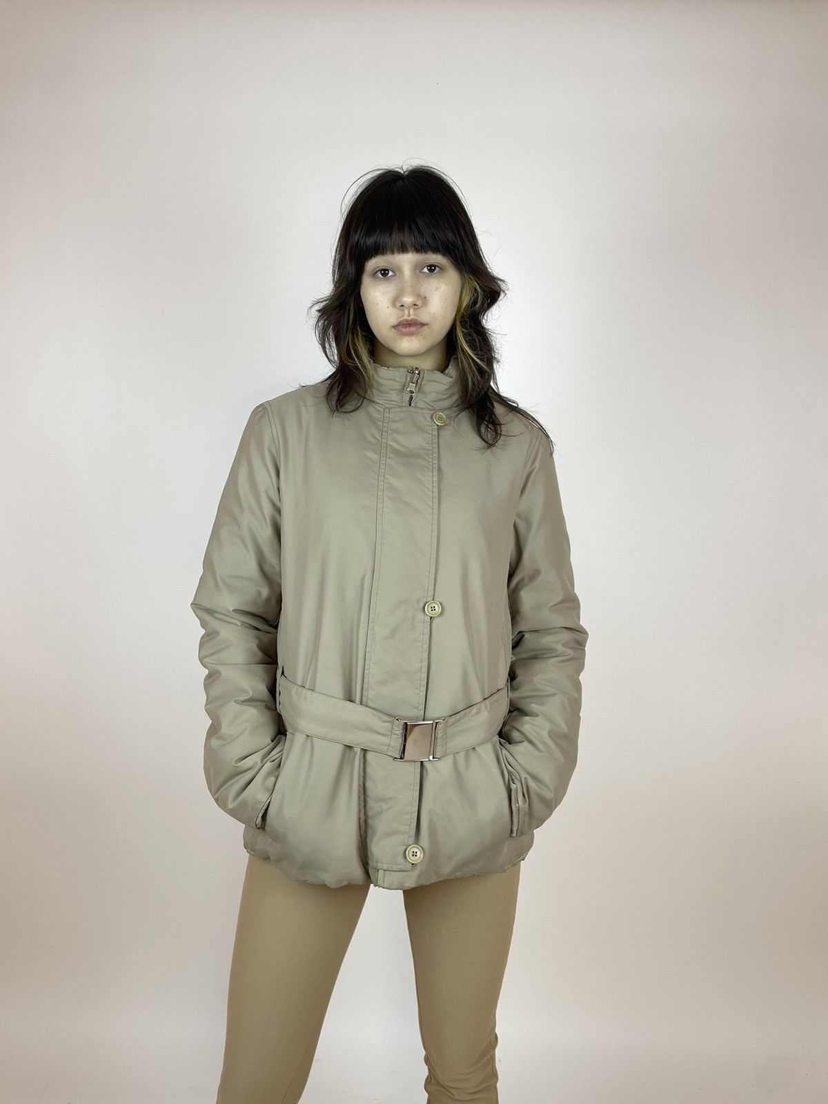 Max Mara S MaxMara revisible down beige jacket size 46 Size XL / US 12-14 / IT 48-50 - 2 Thumbnail