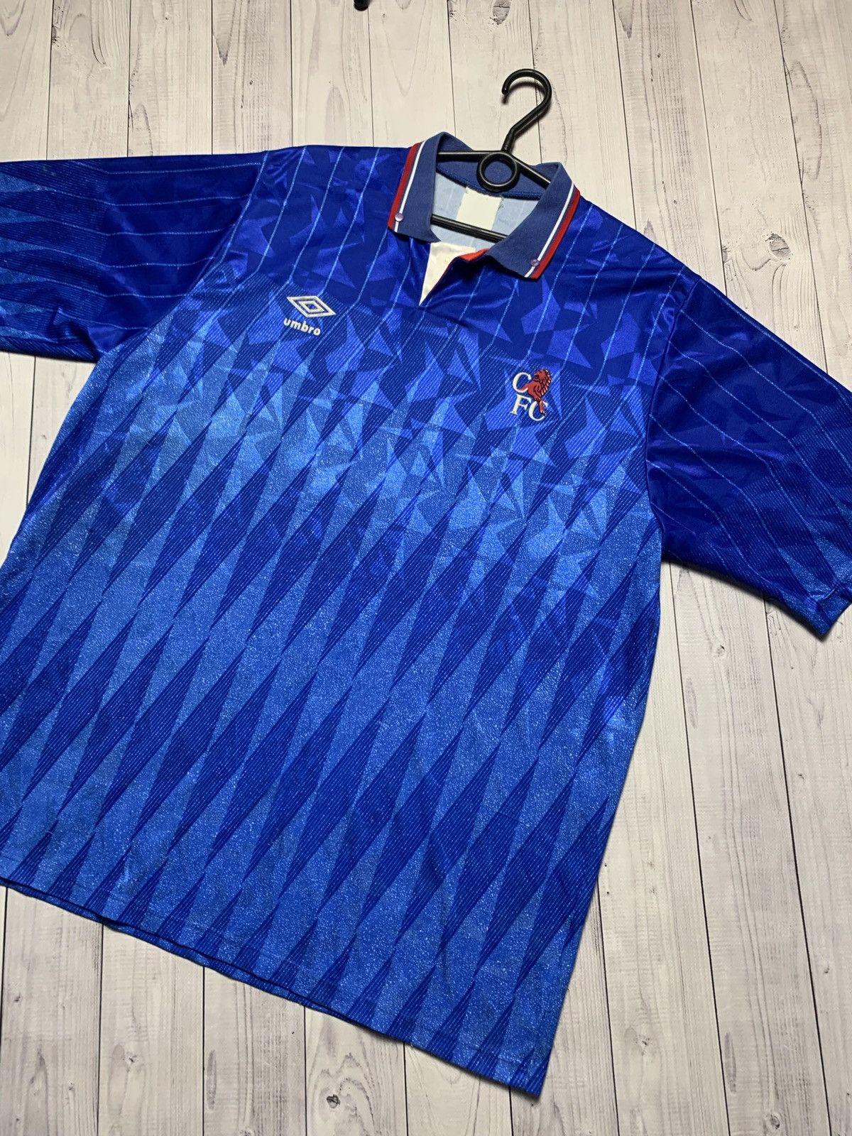 Chelsea Soccer × Umbro × Vintage Vintage Umbro Chelsea soccer jersey size XL rare Size US XL / EU 56 / 4 - 2 Thumbnail