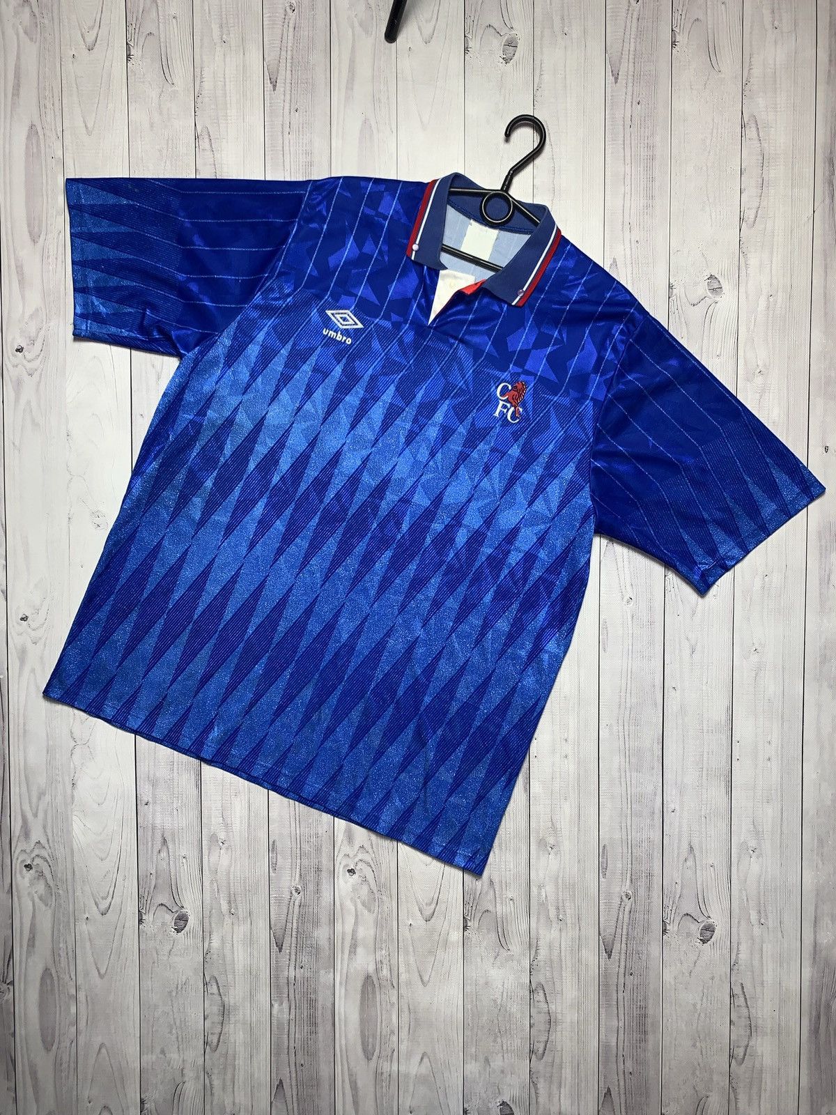 Chelsea Soccer × Umbro × Vintage Vintage Umbro Chelsea soccer jersey size XL rare Size US XL / EU 56 / 4 - 1 Thumbnail