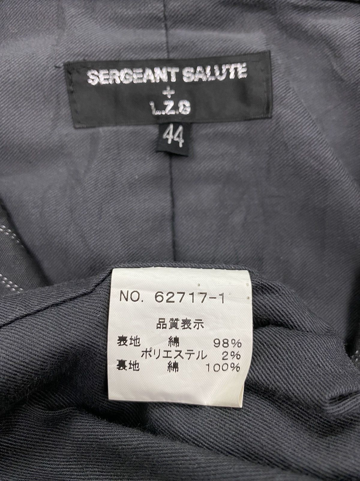 Japanese Brand Sergeant Salute X L.Z.G Stripes Jacket Size US S / EU 44-46 / 1 - 8 Thumbnail