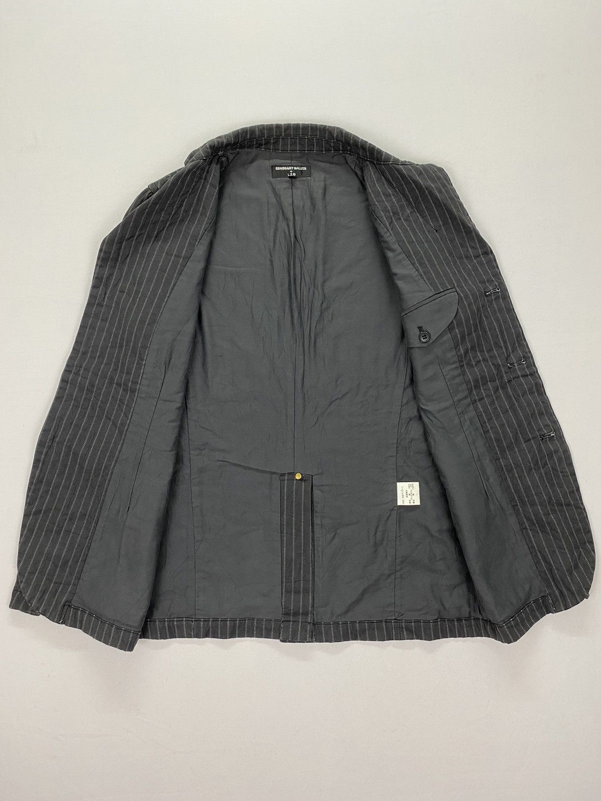 Japanese Brand Sergeant Salute X L.Z.G Stripes Jacket Size US S / EU 44-46 / 1 - 7 Thumbnail