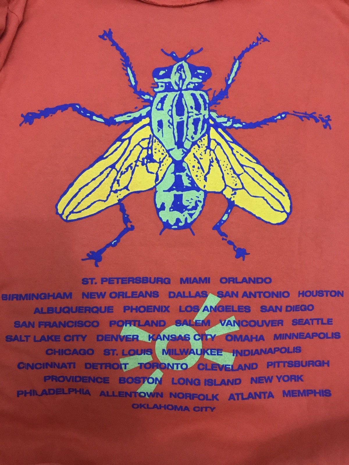 Band Tees Vtg 90s Butthole Surfers Independent Worm Saloon Tour Tees Size US S / EU 44-46 / 1 - 6 Thumbnail