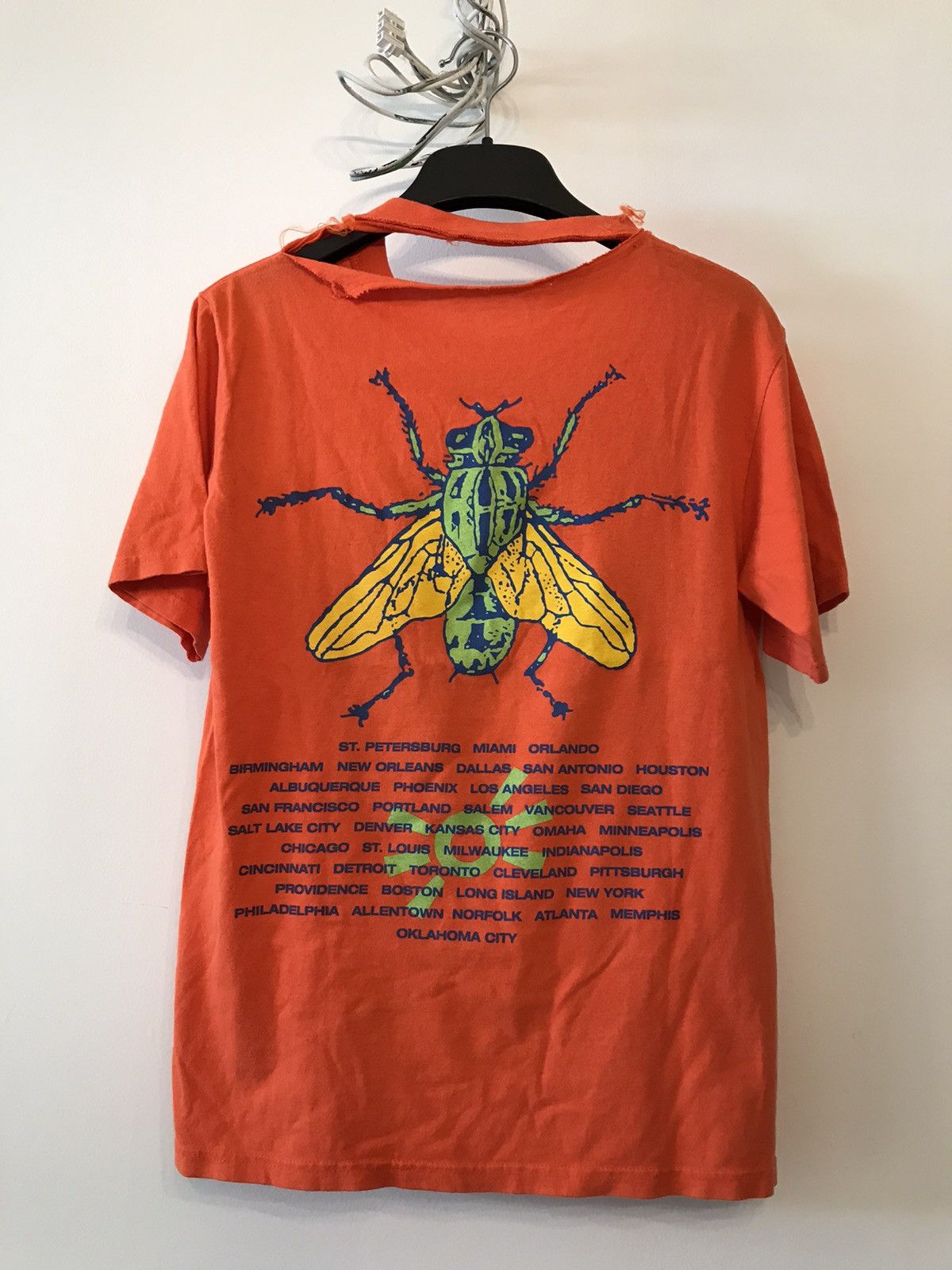 Band Tees Vtg 90s Butthole Surfers Independent Worm Saloon Tour Tees Size US S / EU 44-46 / 1 - 2 Thumbnail