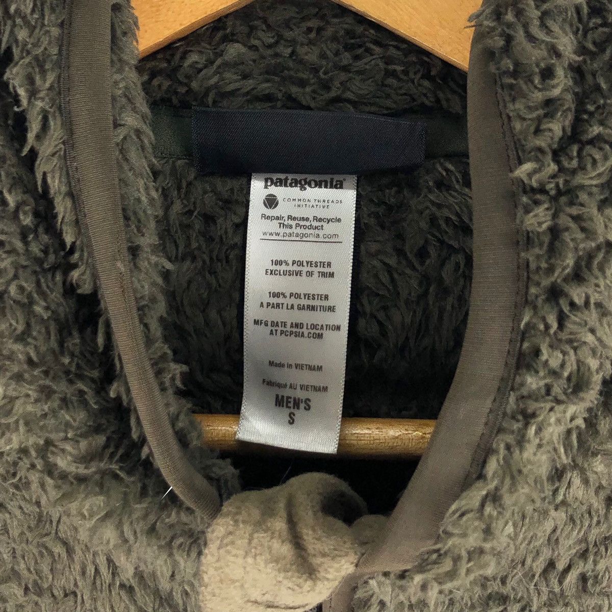 Patagonia Vintage Patagonia Fleece Sweater Hoodie Size US S / EU 44-46 / 1 - 9 Thumbnail