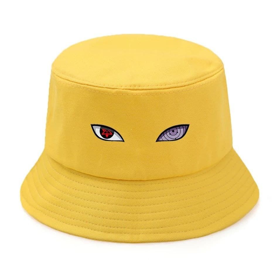 Japanese Brand Bucket Hat Naruto Yellow Size ONE SIZE - 1 Preview