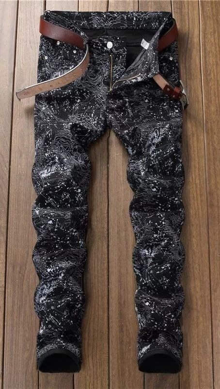 Vintage Custom Denim Skinny Jeans Size US 34 / EU 50 - 1 Thumbnail