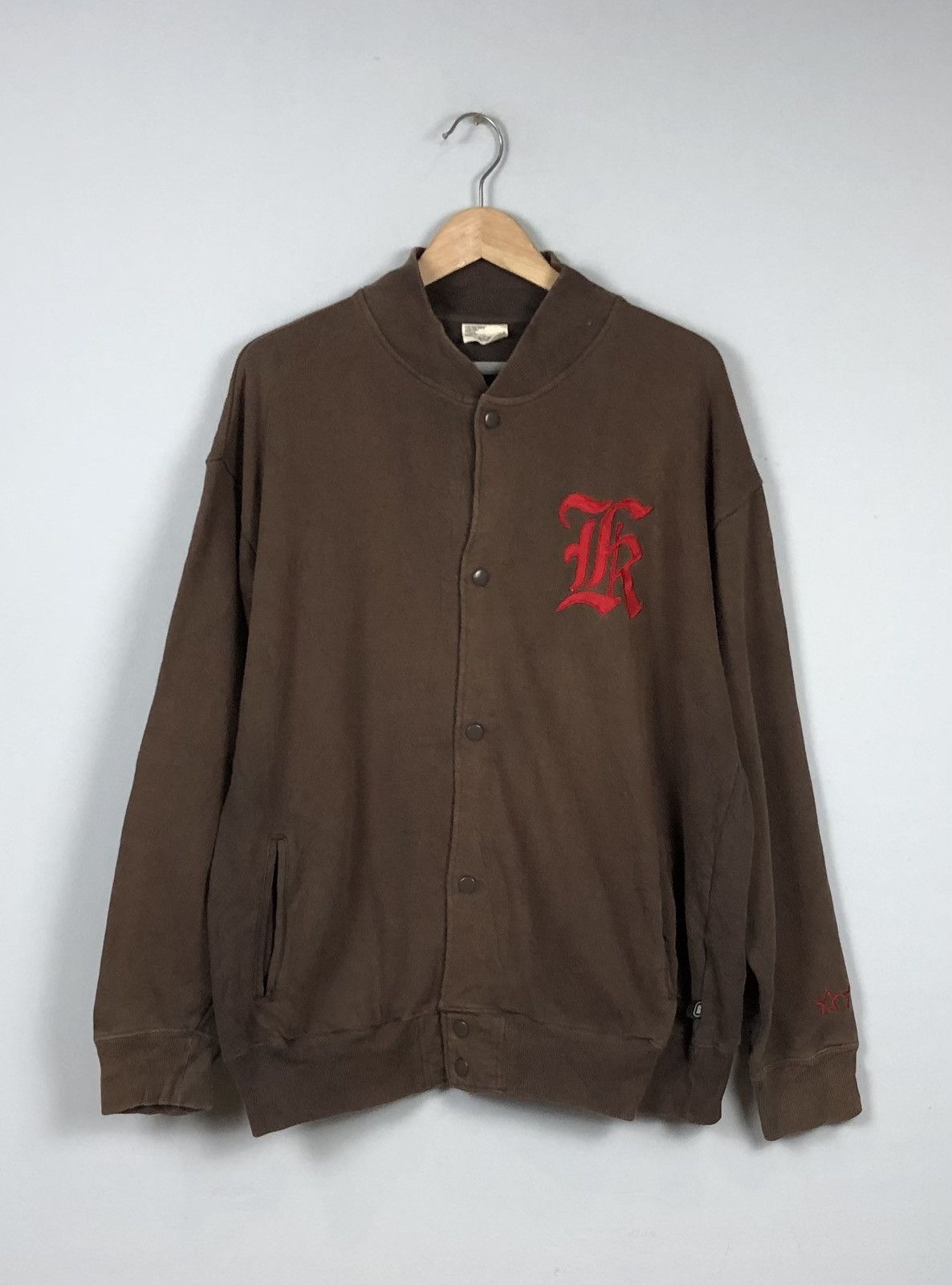 Branchout Japanese Brand Baseball Sweater Jacket