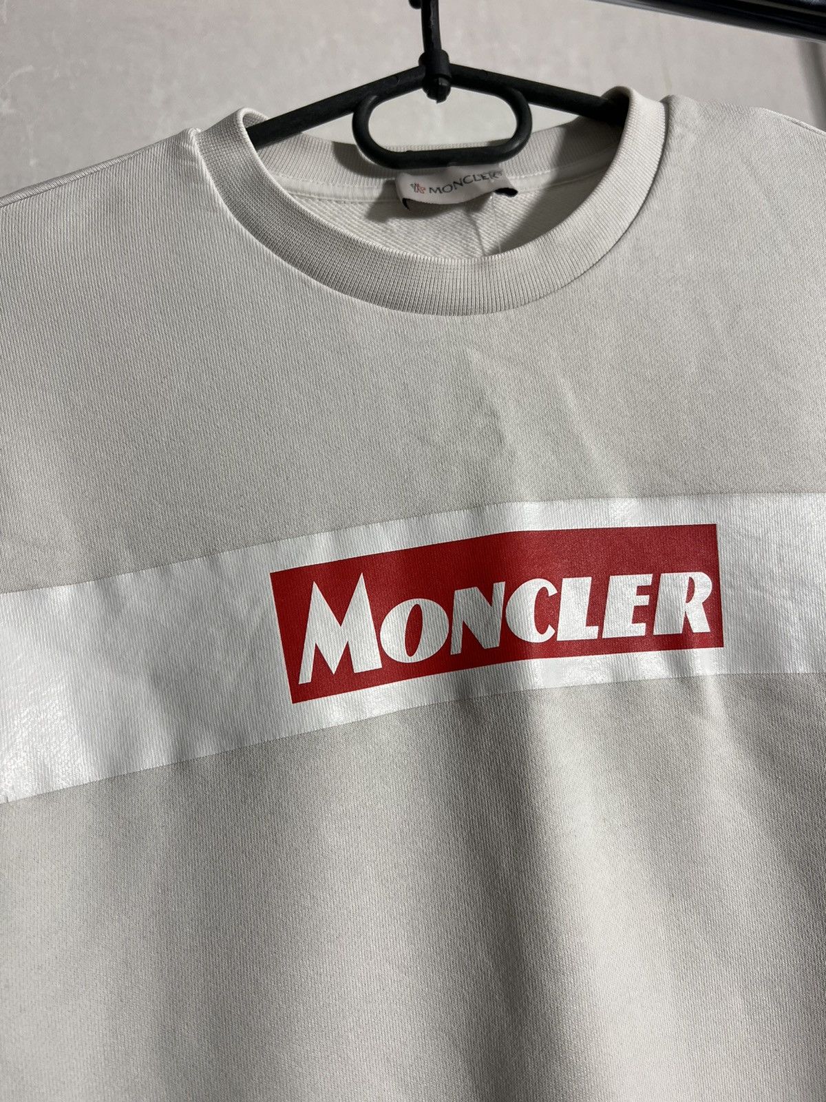 Moncler Moncler Maglia Sweatshirt Girocollo Logo Size US S / EU 44-46 / 1 - 3 Thumbnail