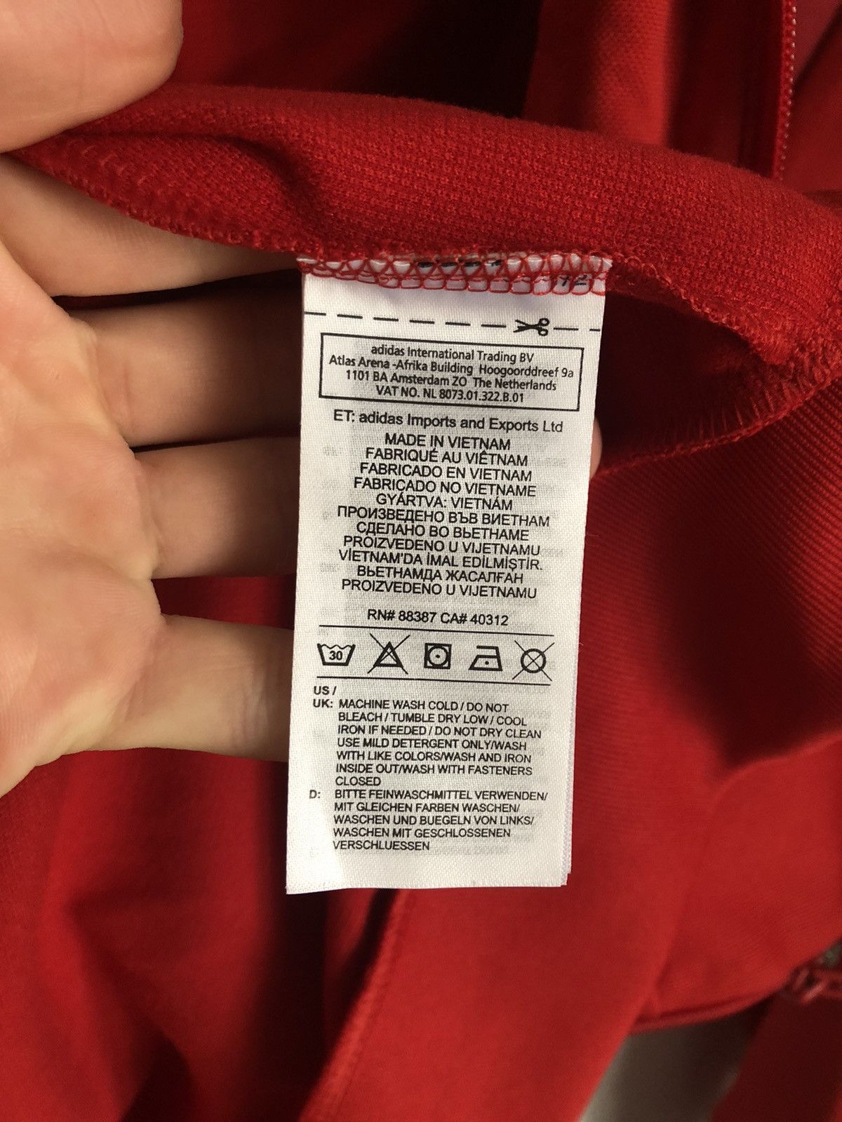 Adidas Adidas FC Bayern Munich Track Jacket 2018 Size US M / EU 48-50 / 2 - 7 Thumbnail