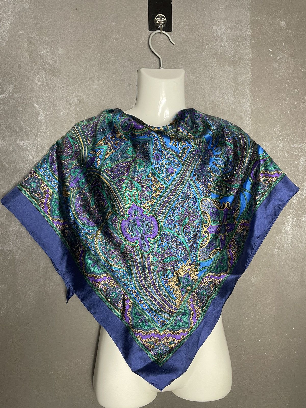 Japanese Brand × Other Paisley Silk scarf Size ONE SIZE - 5 Thumbnail