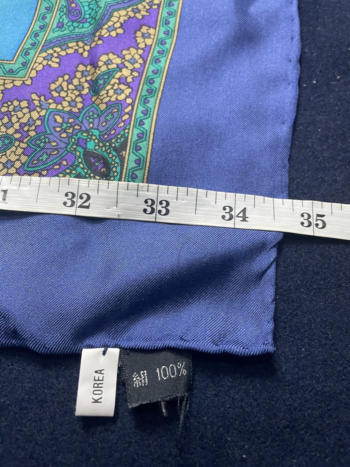 Japanese Brand × Other Paisley Silk scarf Size ONE SIZE - 3 Thumbnail