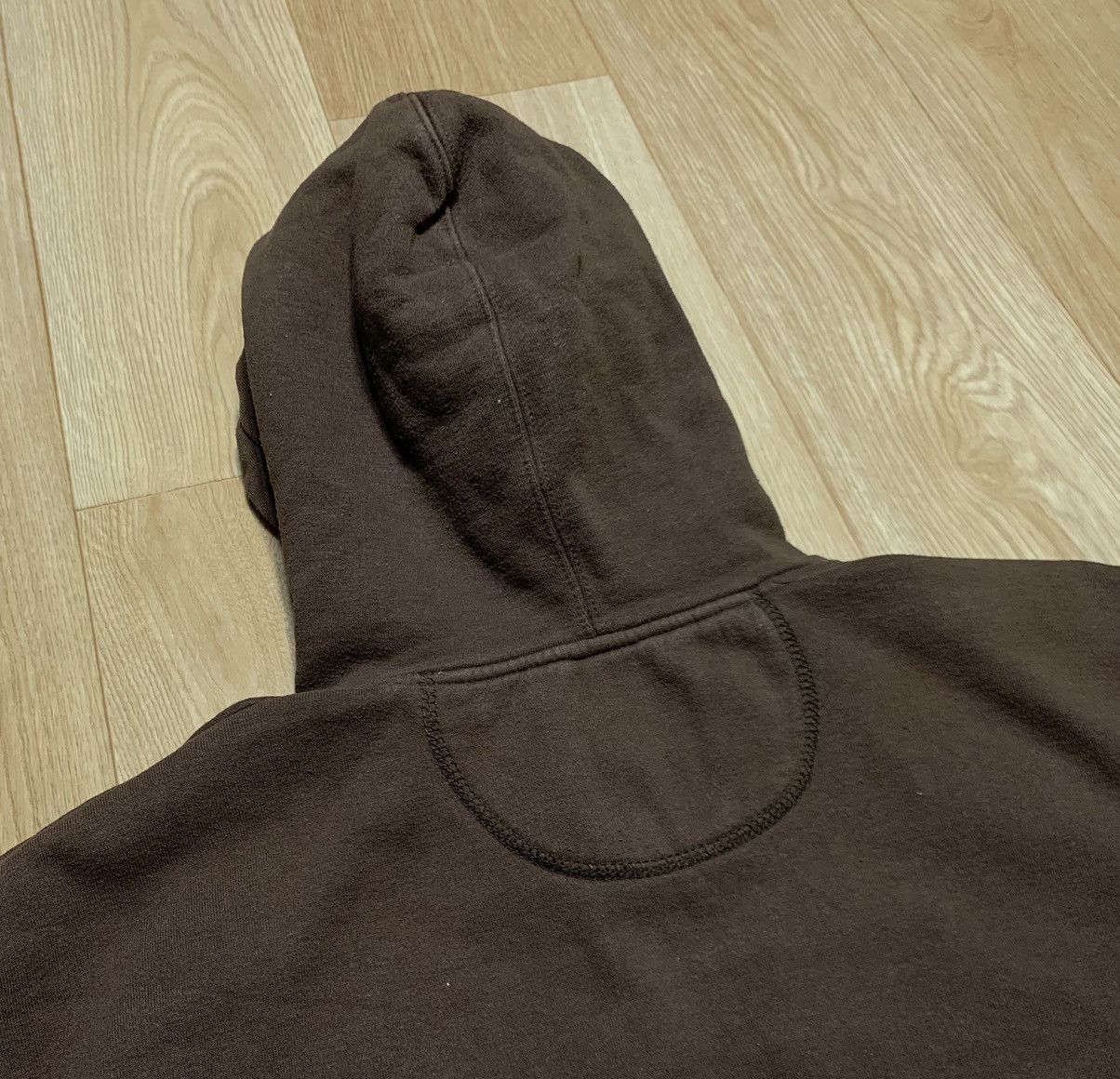 Russell Athletic Vintage Y2K Russell Athletic Embroidered Logo Hoodie Brown Size US XL / EU 56 / 4 - 10 Thumbnail