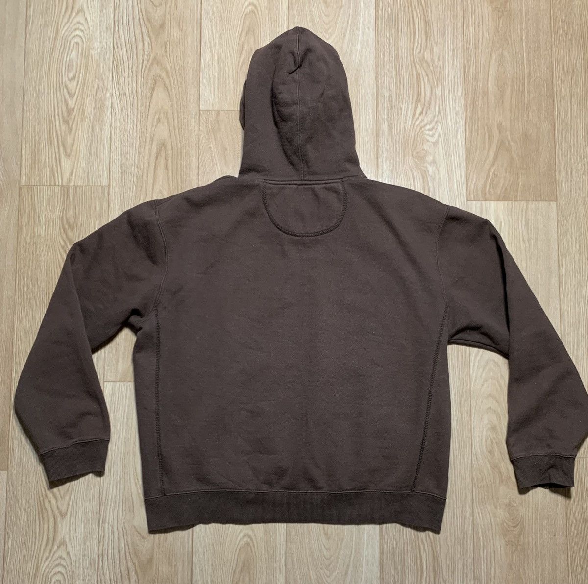 Russell Athletic Vintage Y2K Russell Athletic Embroidered Logo Hoodie Brown Size US XL / EU 56 / 4 - 9 Thumbnail