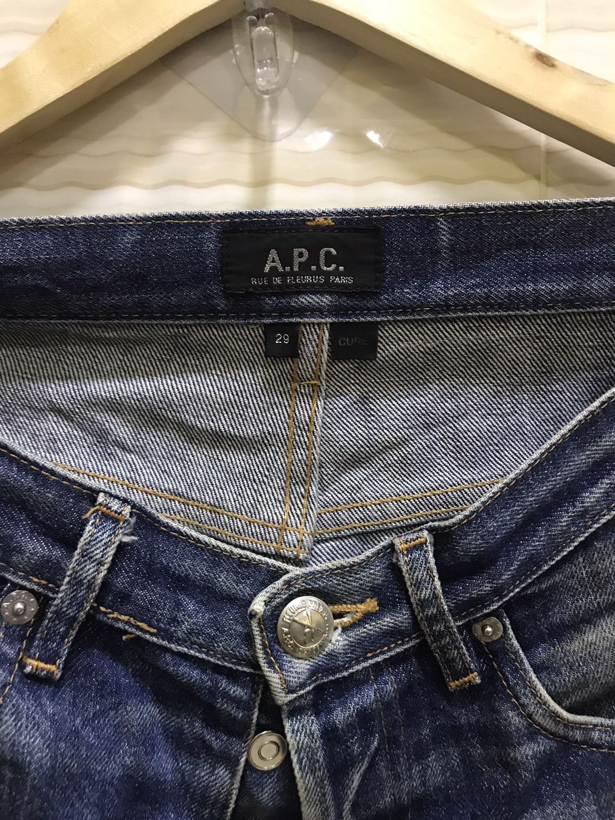 A.P.C. 🔥 A.P.C Denim Pants – Classic French Minimalism Size US 29 - 3 Thumbnail