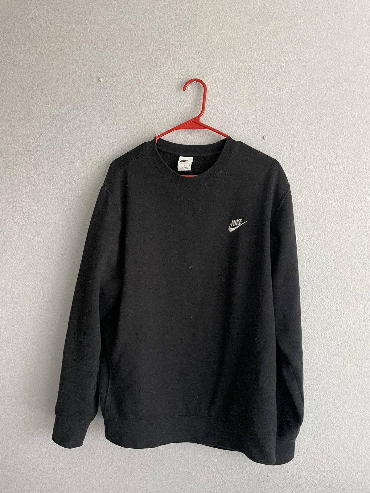 Nike Nike sportswear club fleece crewneck Size US L / EU 52-54 / 3 - 1 Thumbnail