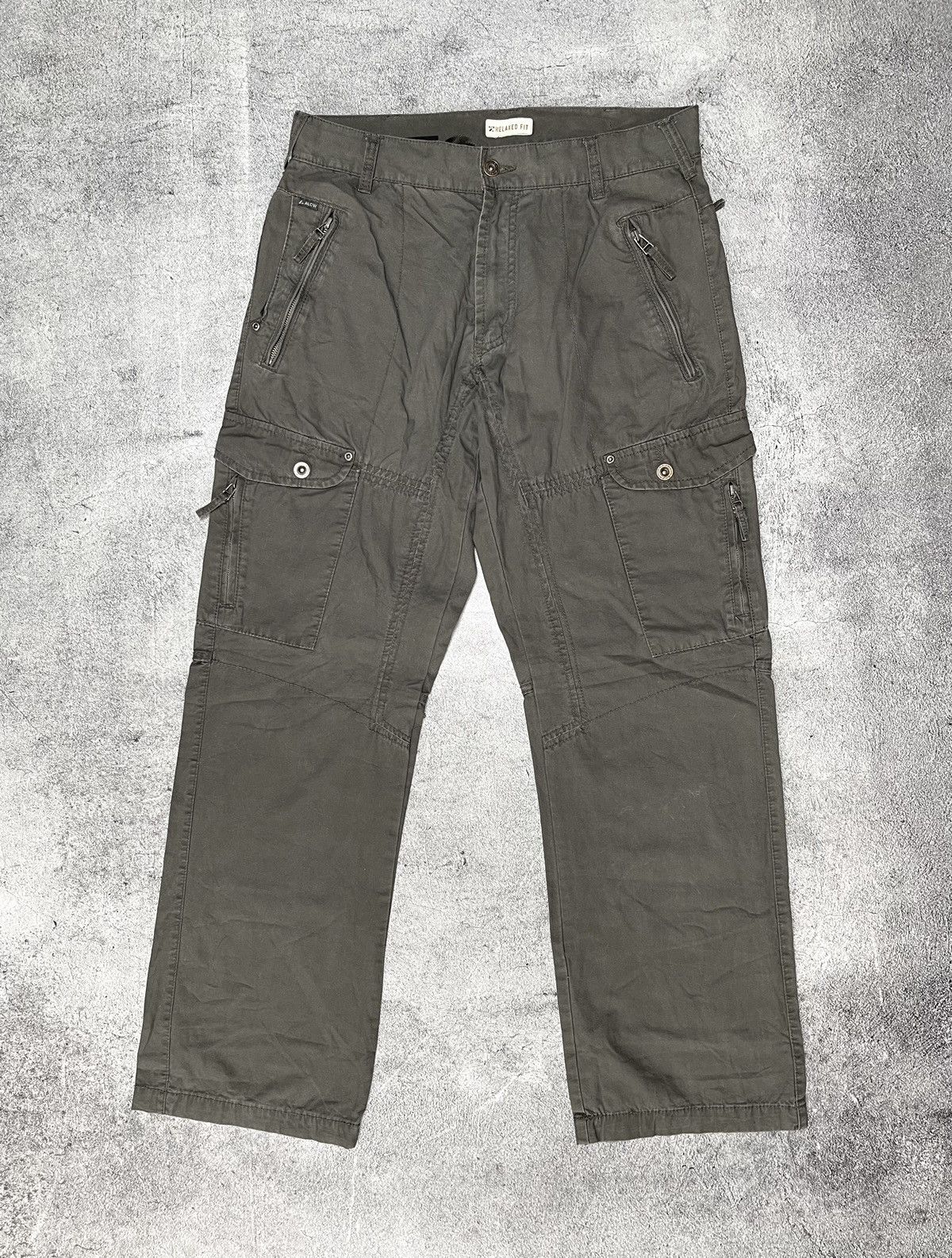 Y2K Vintage Cargo Multipocket Pants Size: 31-32