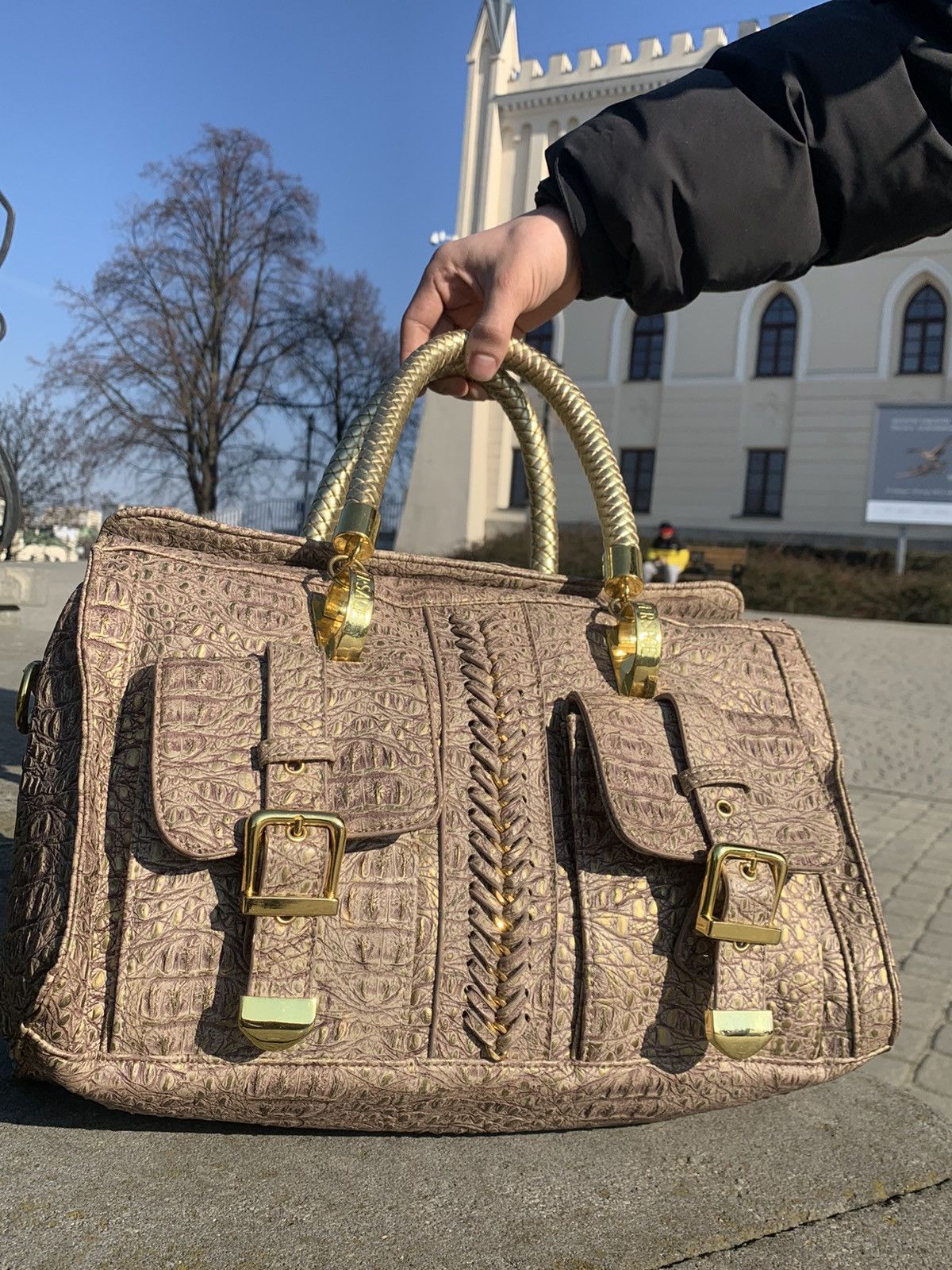 PRICE 🔥 Versace vintage bag bery roomy 90s style oldschool