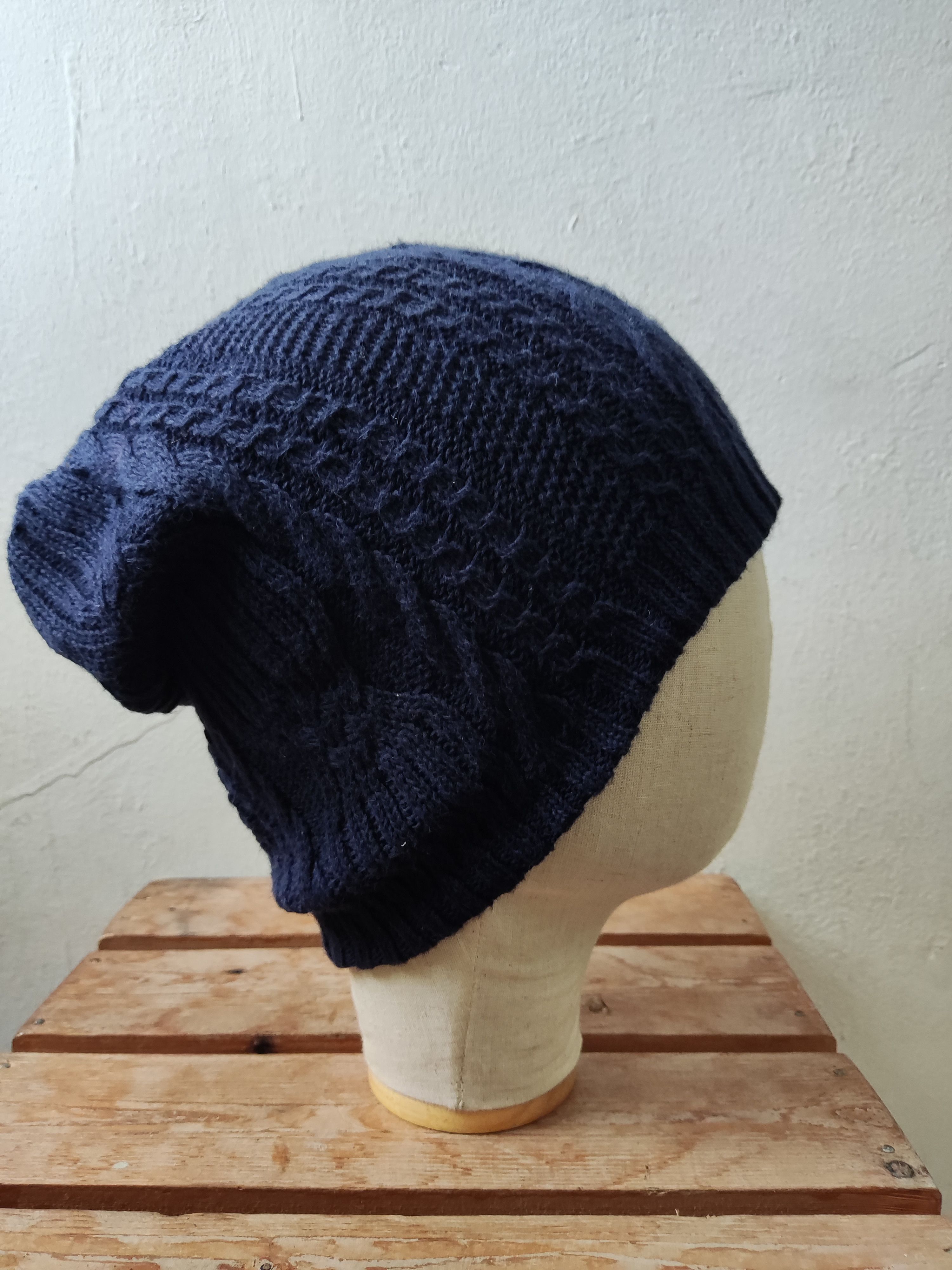 CA4LA Japanese Brand CA4LA Blue Beanie Hat Size ONE SIZE - 4 Thumbnail