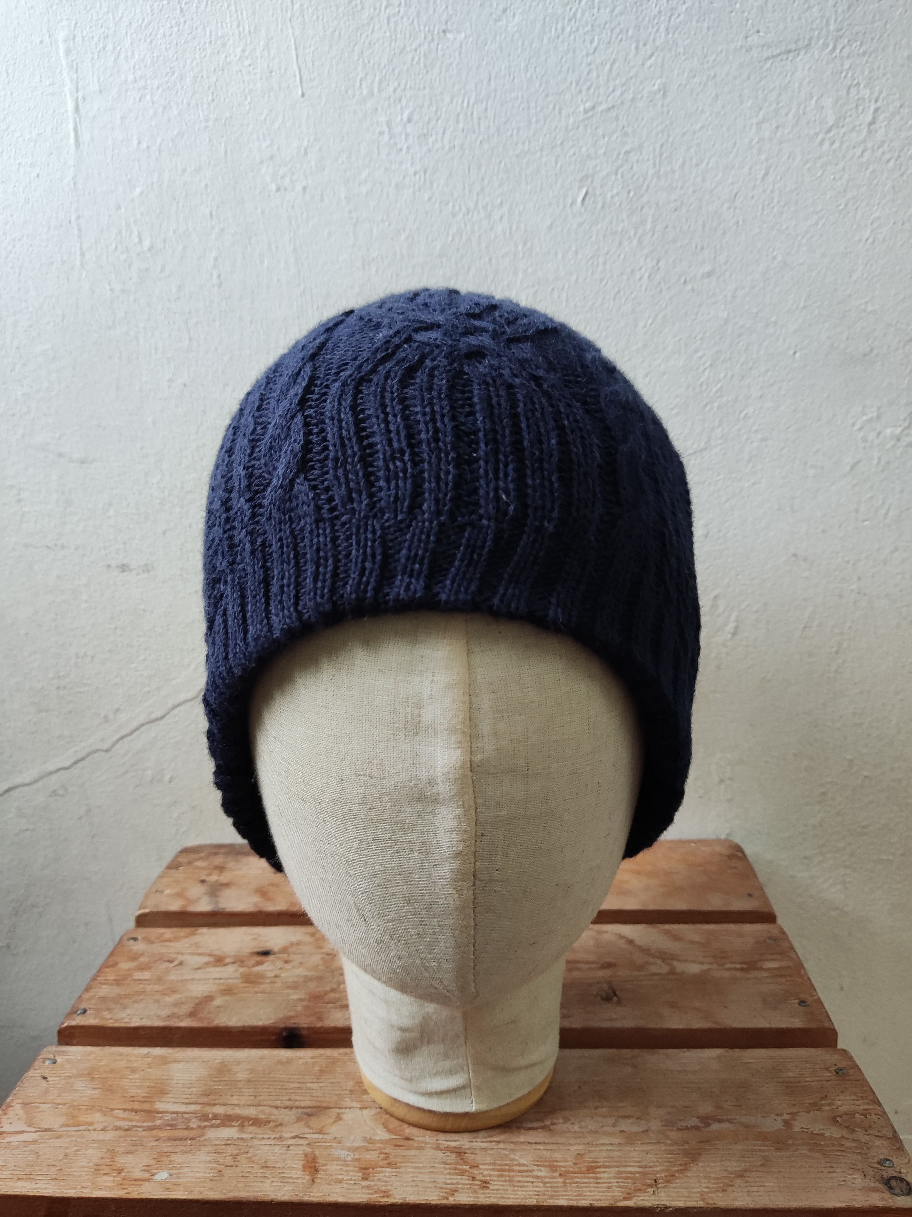 CA4LA Japanese Brand CA4LA Blue Beanie Hat Size ONE SIZE - 2 Thumbnail