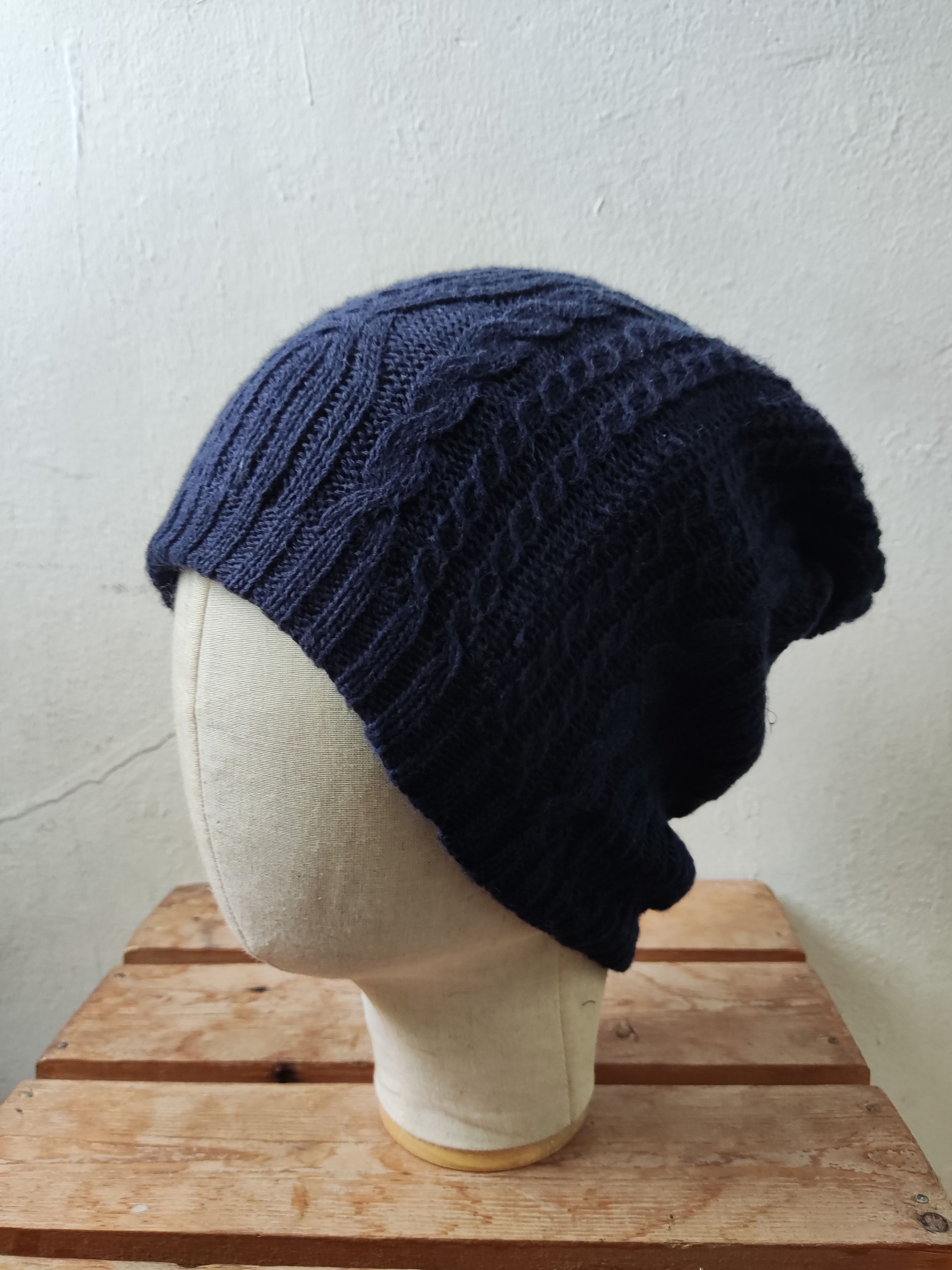 CA4LA Japanese Brand CA4LA Blue Beanie Hat Size ONE SIZE - 3 Thumbnail